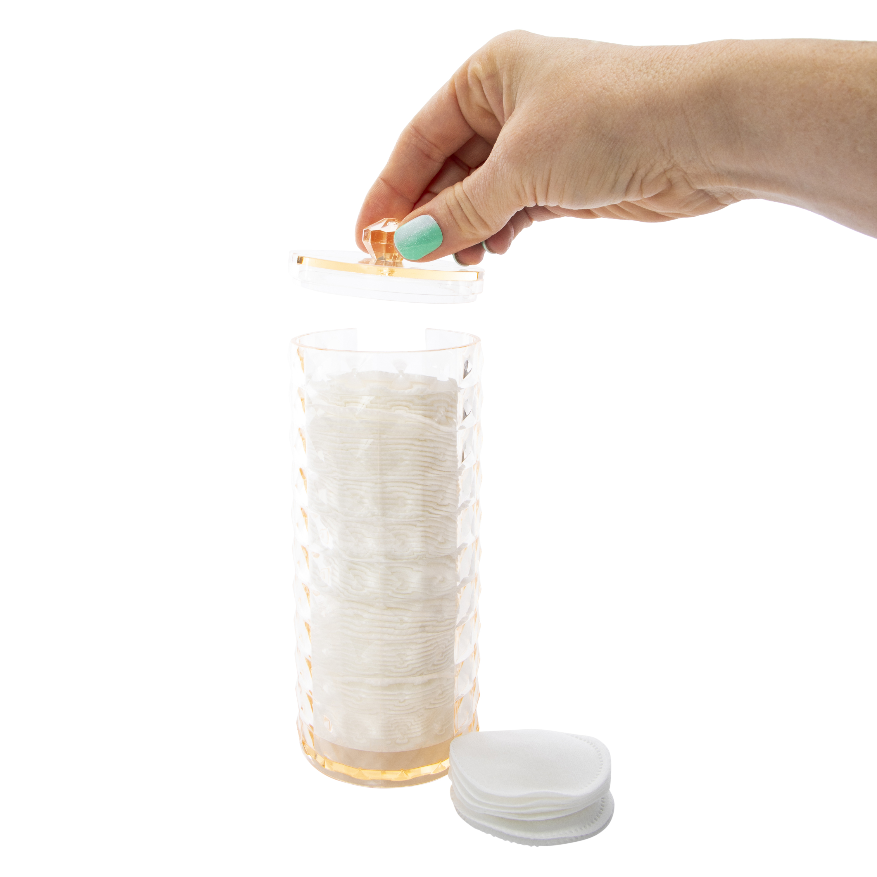 Alchemy Living™ Soft Cotton Rounds & Storage Container 80-Count