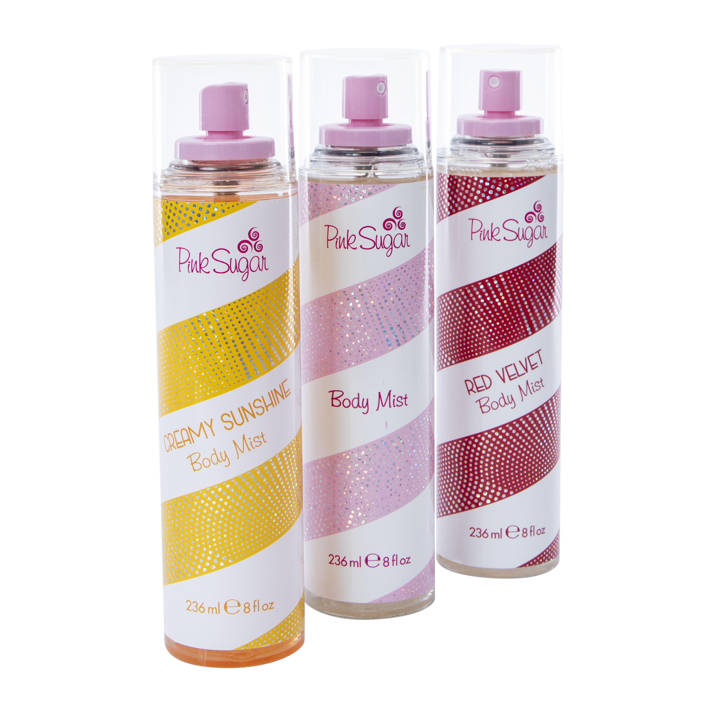 Pink Sugar Women's Body Spray Collection 8oz, 3-Count