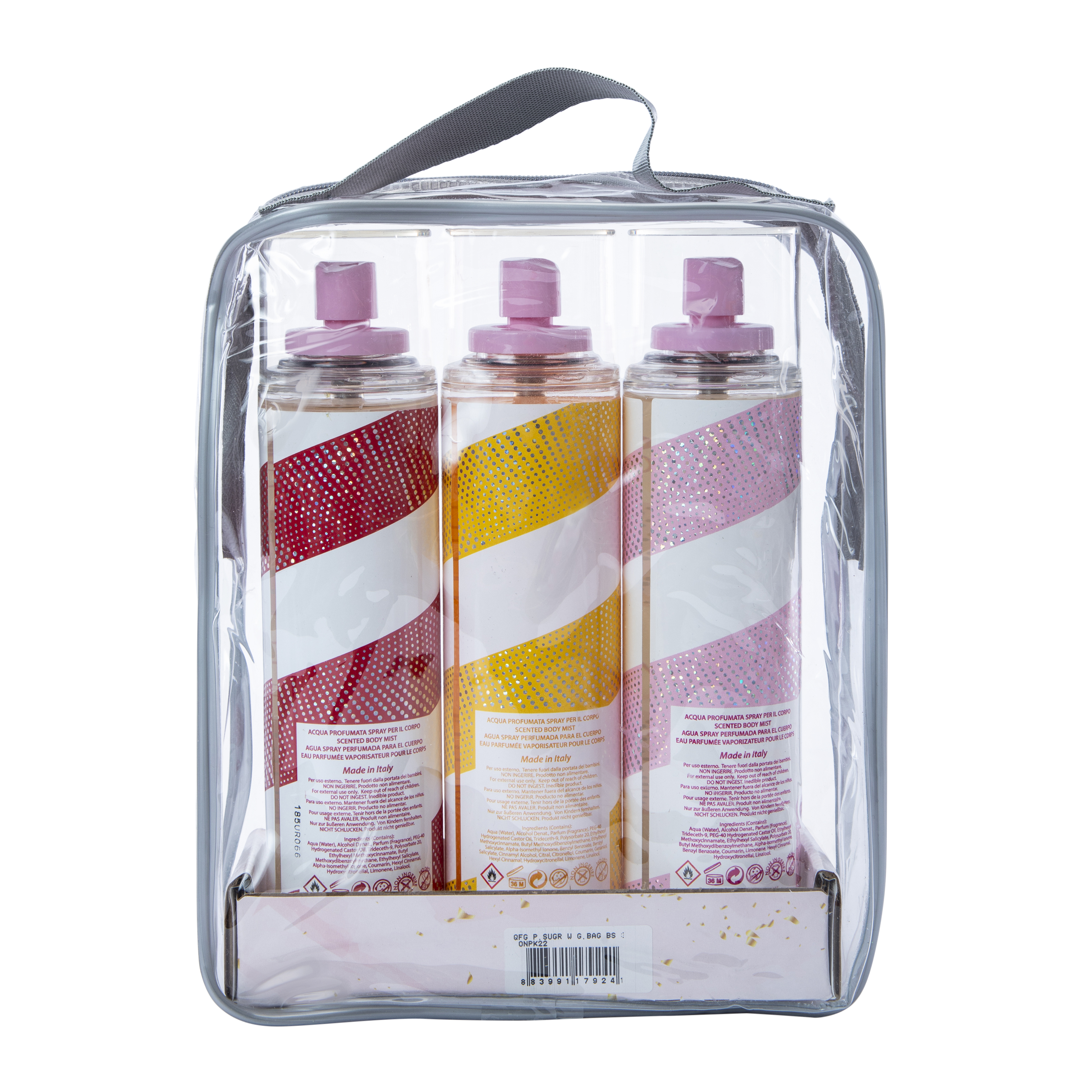 Pink Sugar Women's Body Spray Collection 8oz, 3-Count