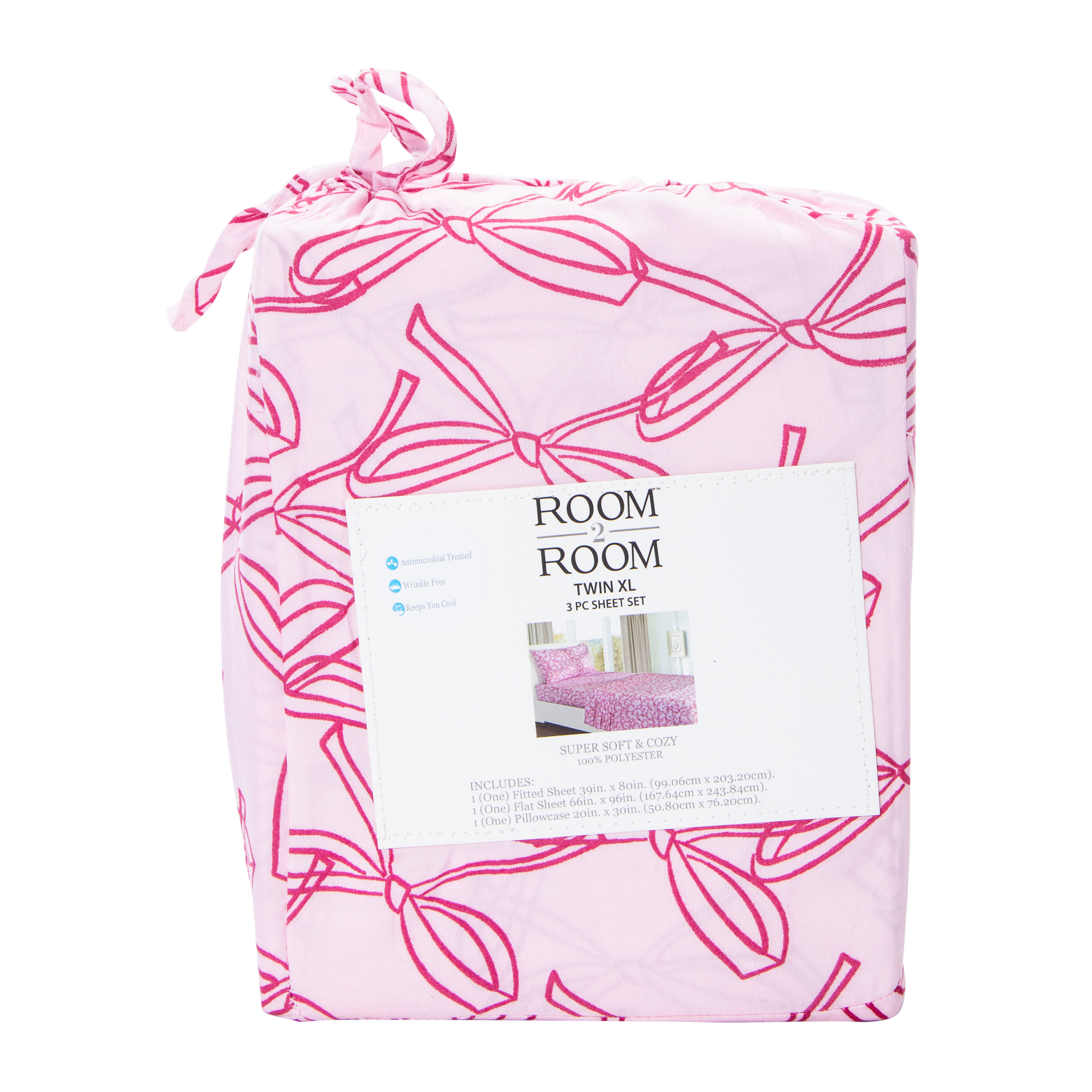 Twin XL Printed Sheet Set 3-Piece