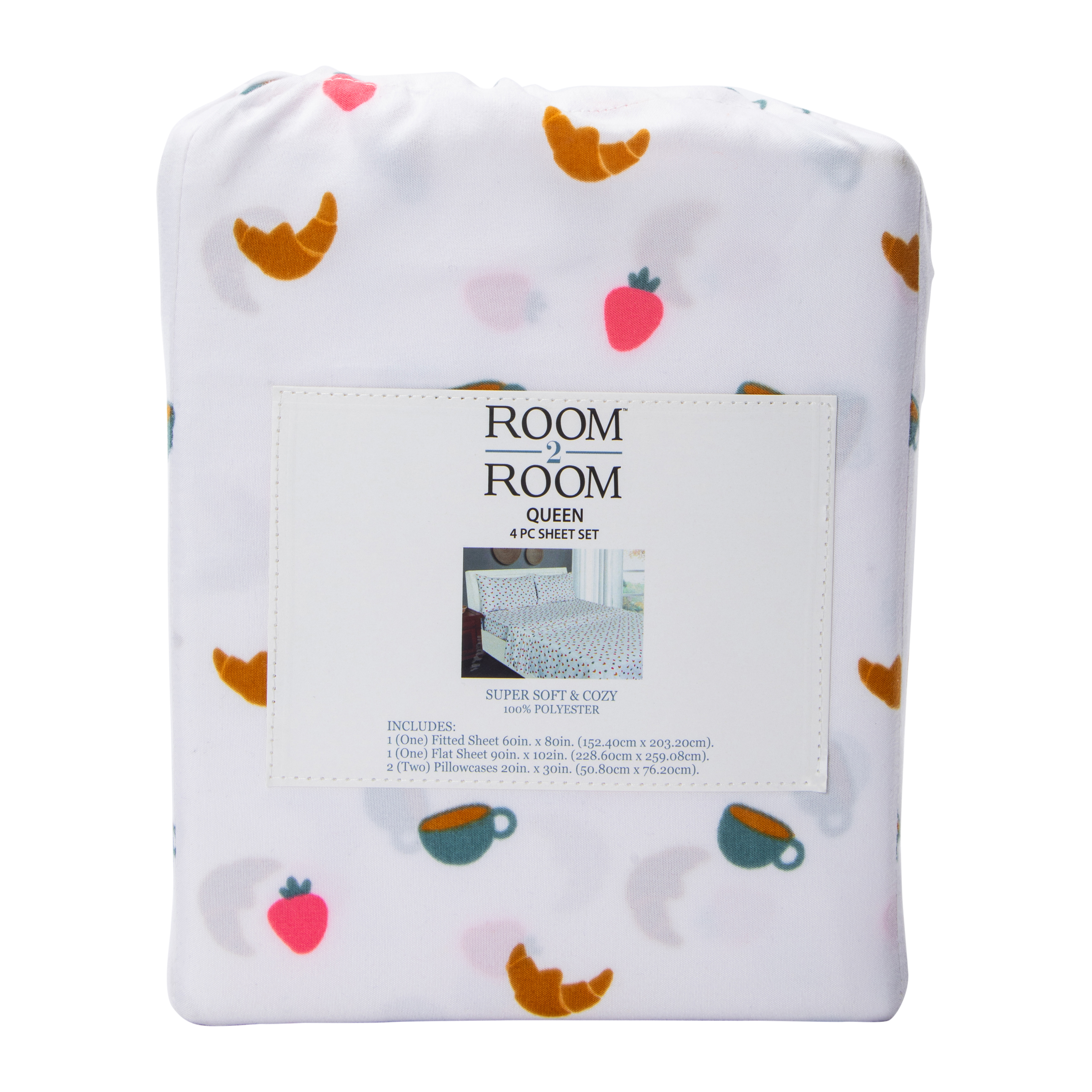 Room 2 Room™ Queen Sheet Set 4-Piece