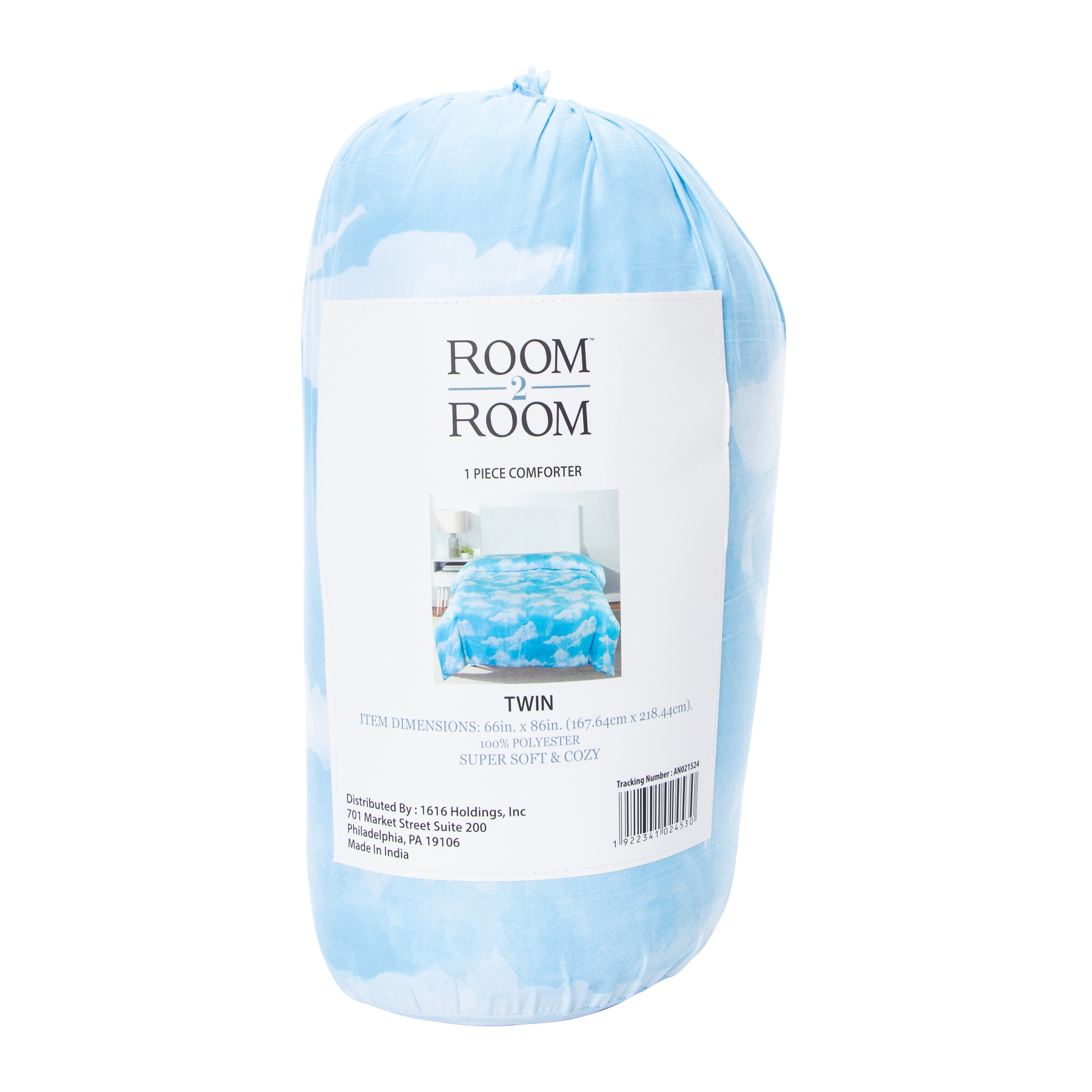 Twin Comforter 66in x 86in