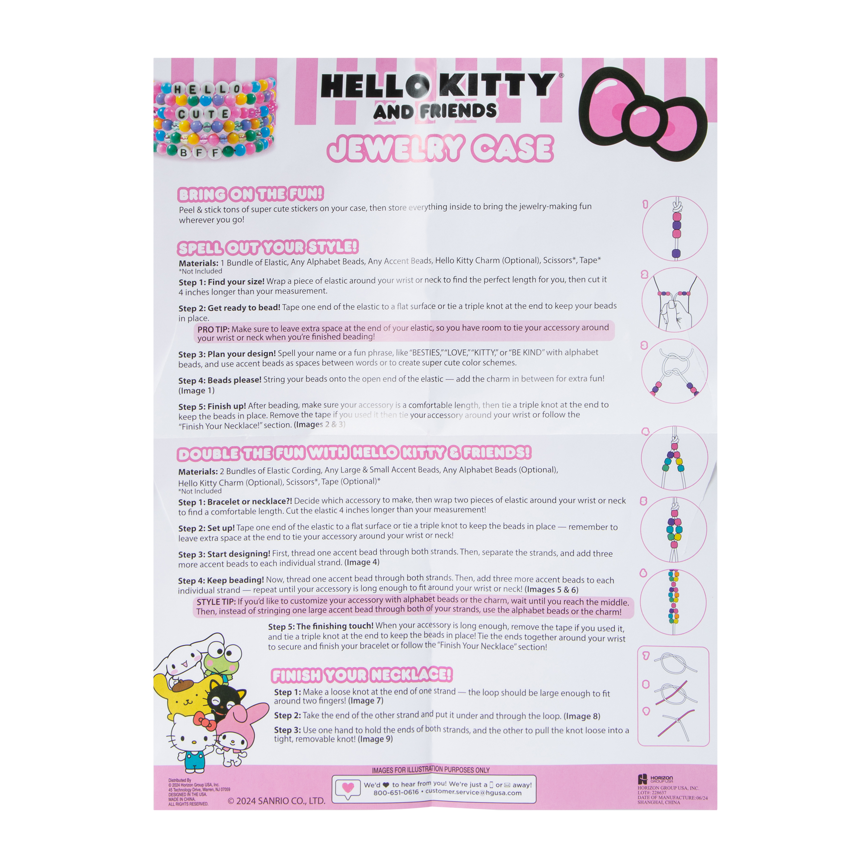 Hello Kitty And Friends® Jewelry Case Set