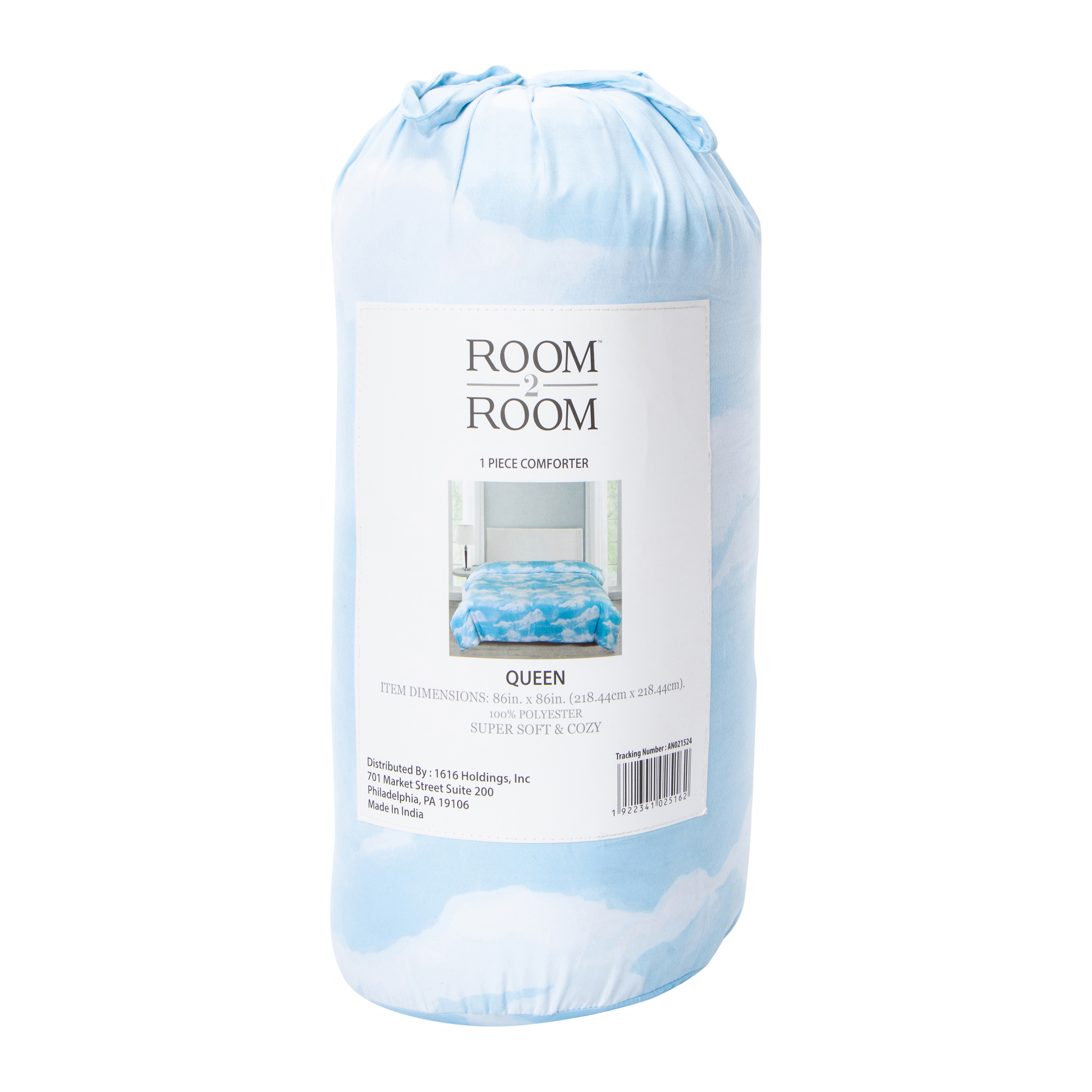 Queen Comforter 86in x