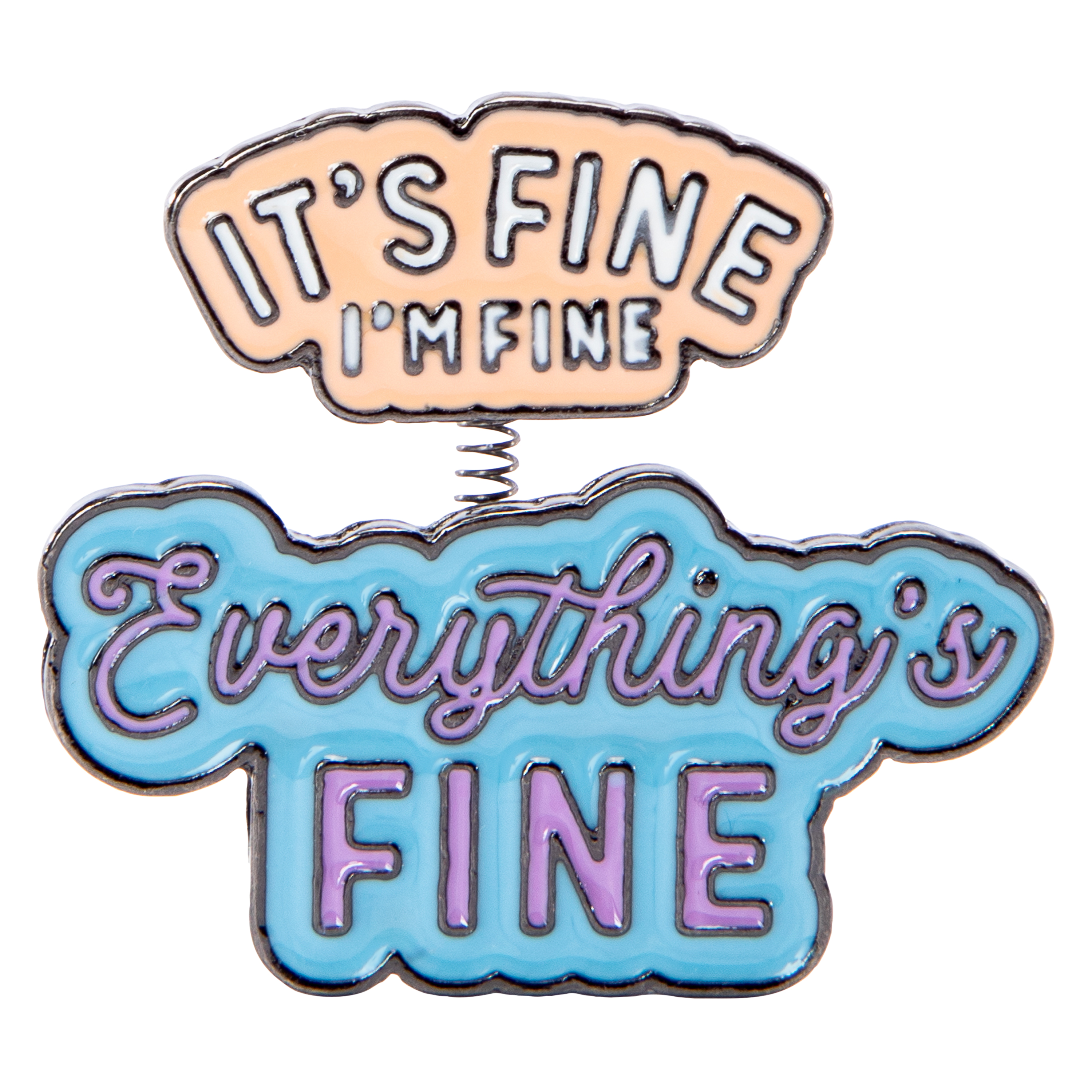 Mental Health Bobble Enamel Pin