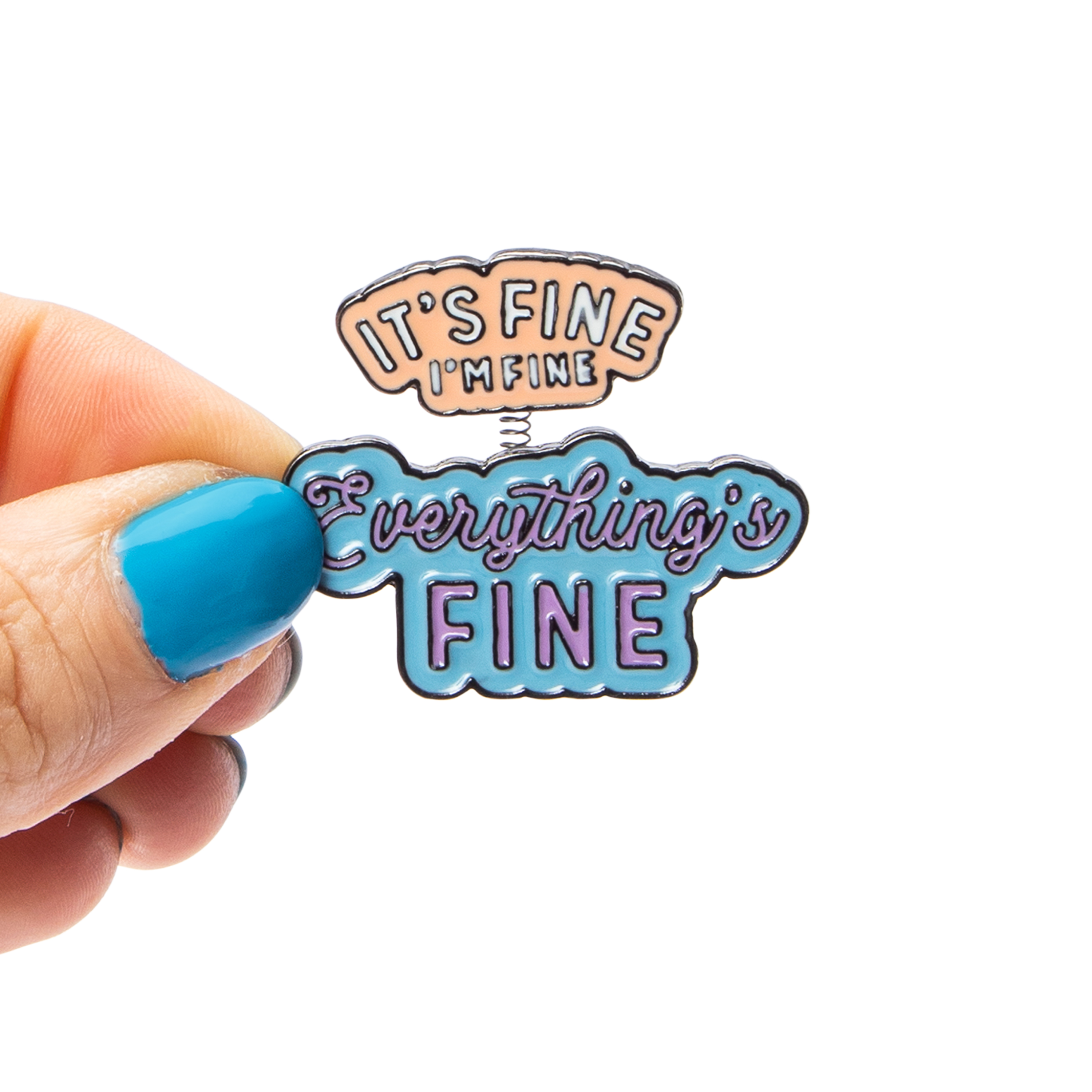 Mental Health Bobble Enamel Pin