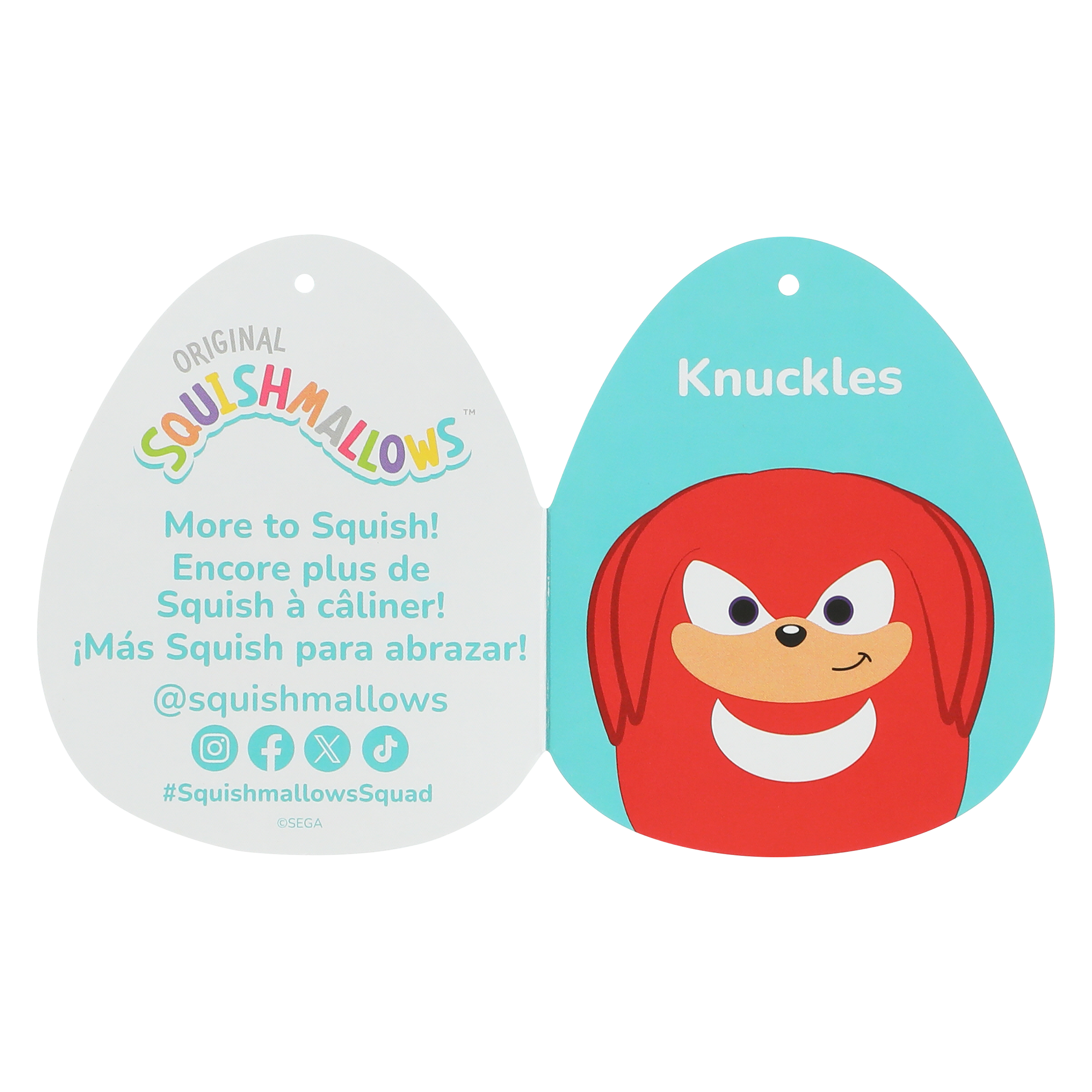 Sonic The Hedgehog™ Squishmallows™ 6.5in