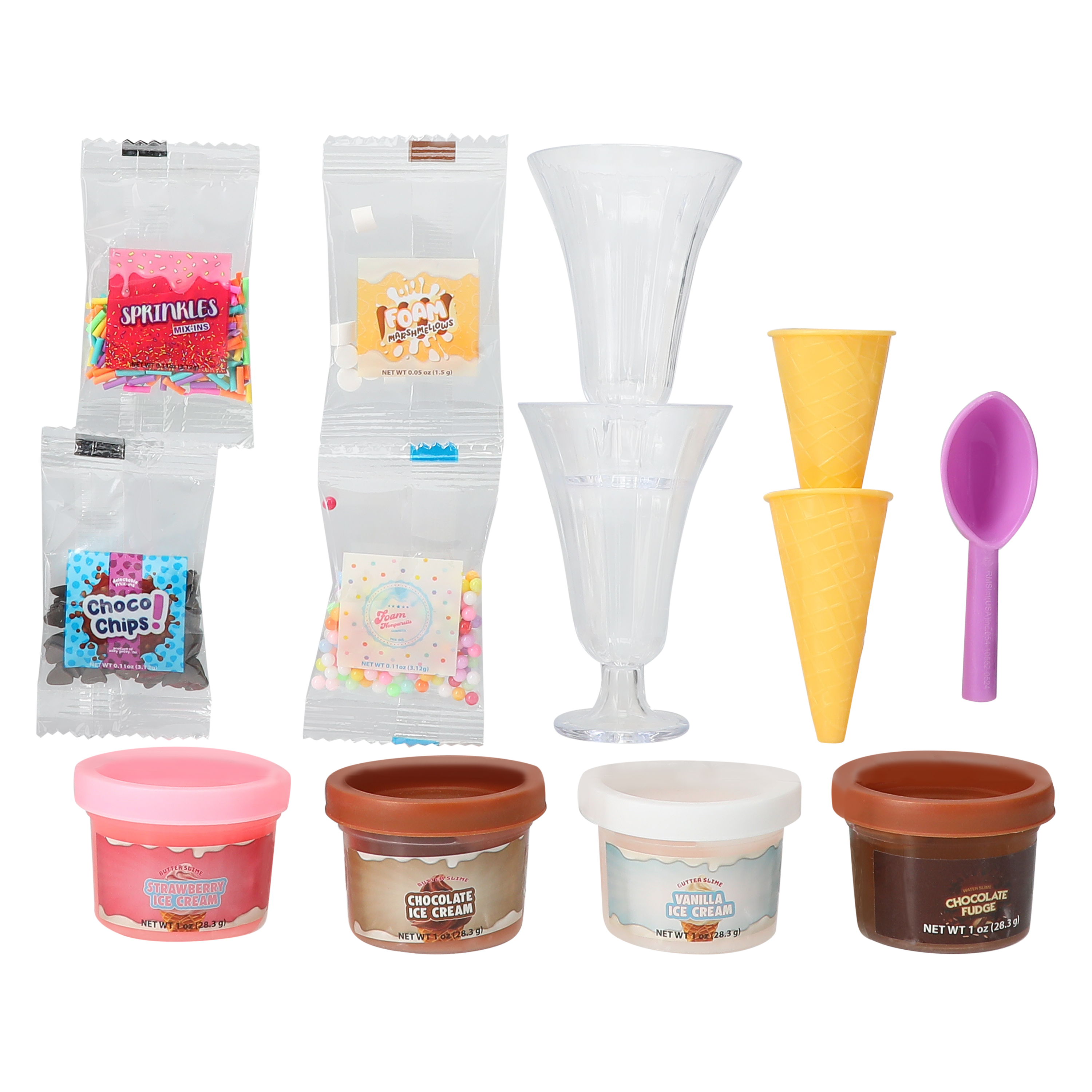 Mad About Slime® Scoop & Slime Sundae Shop Set 8-Piece