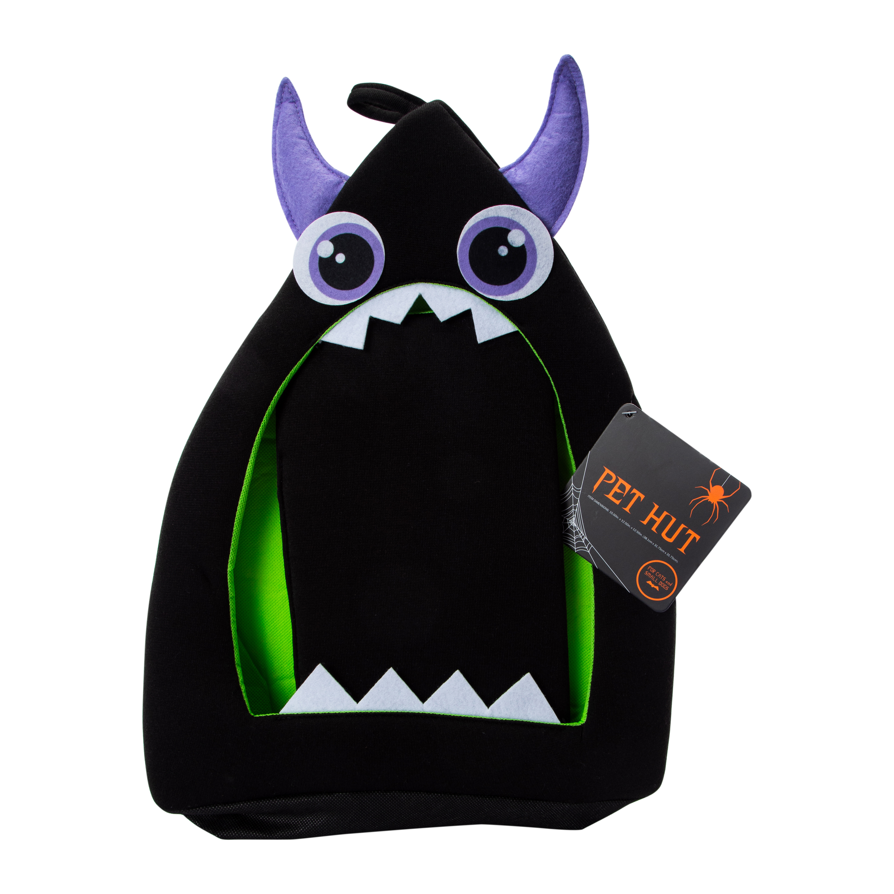 Halloween Monster Mouth Pet Hut 12.5in x 15in