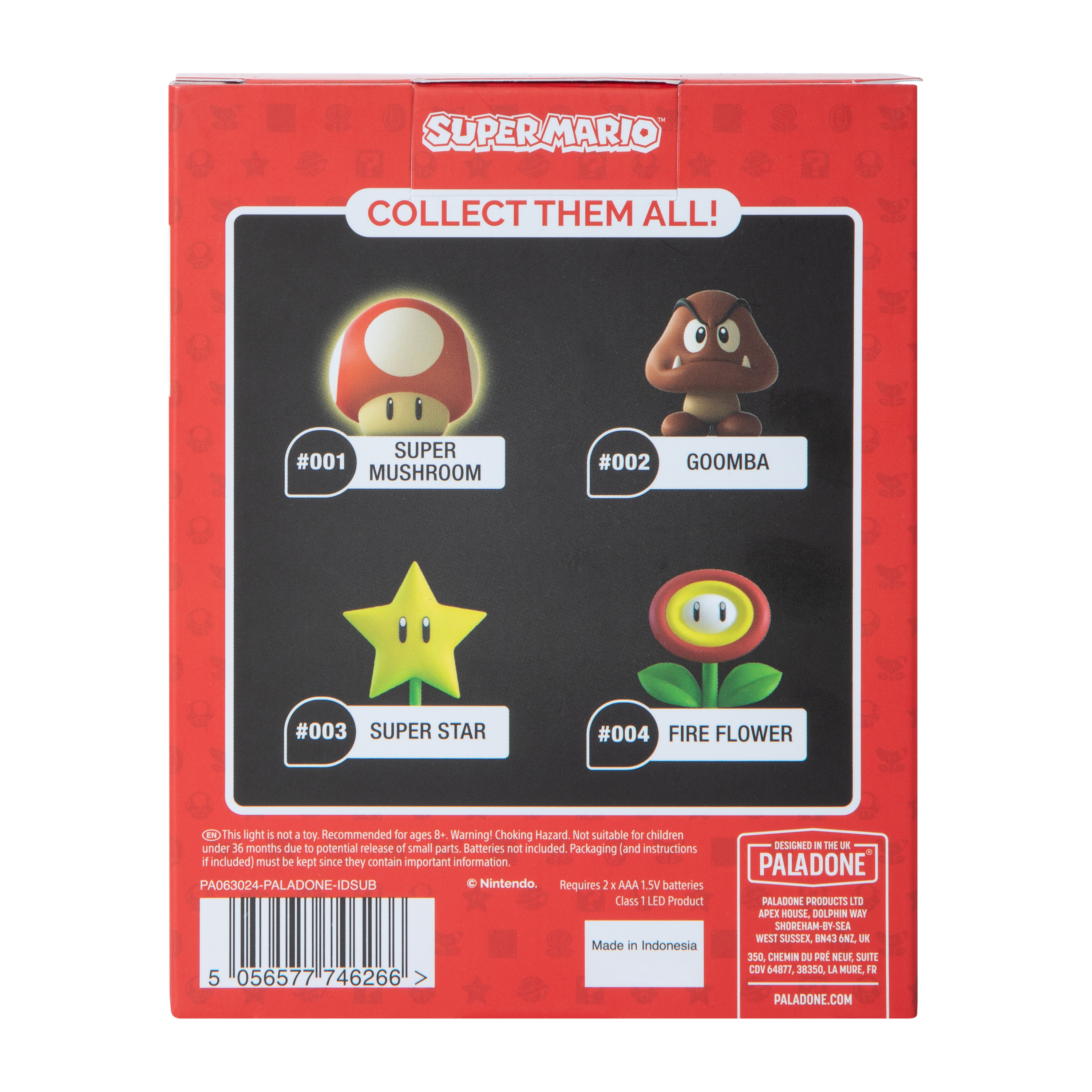 Icons Super Mario™ Super Mushroom Light 1-Piece