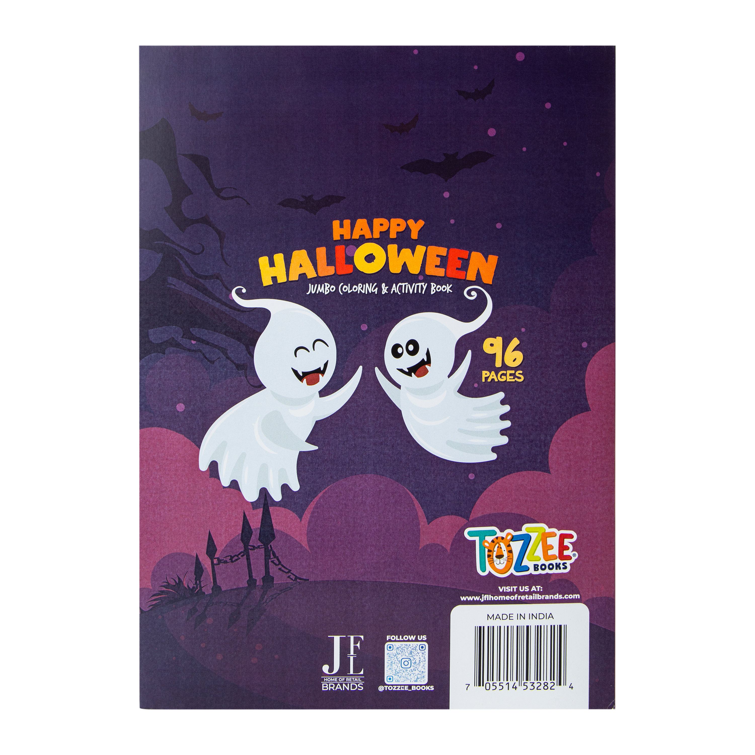 Tozzee® Jumbo Coloring & Activity Book 96-Pages