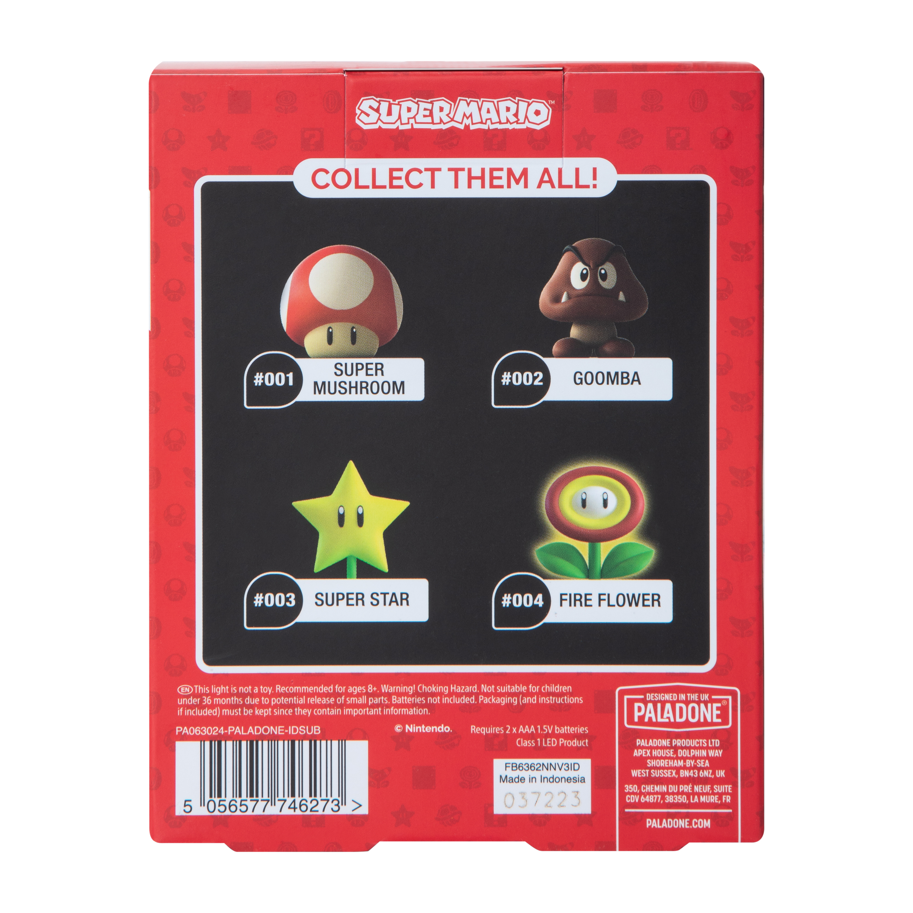 Icons Super Mario™ Fire Flower Light 1-Piece