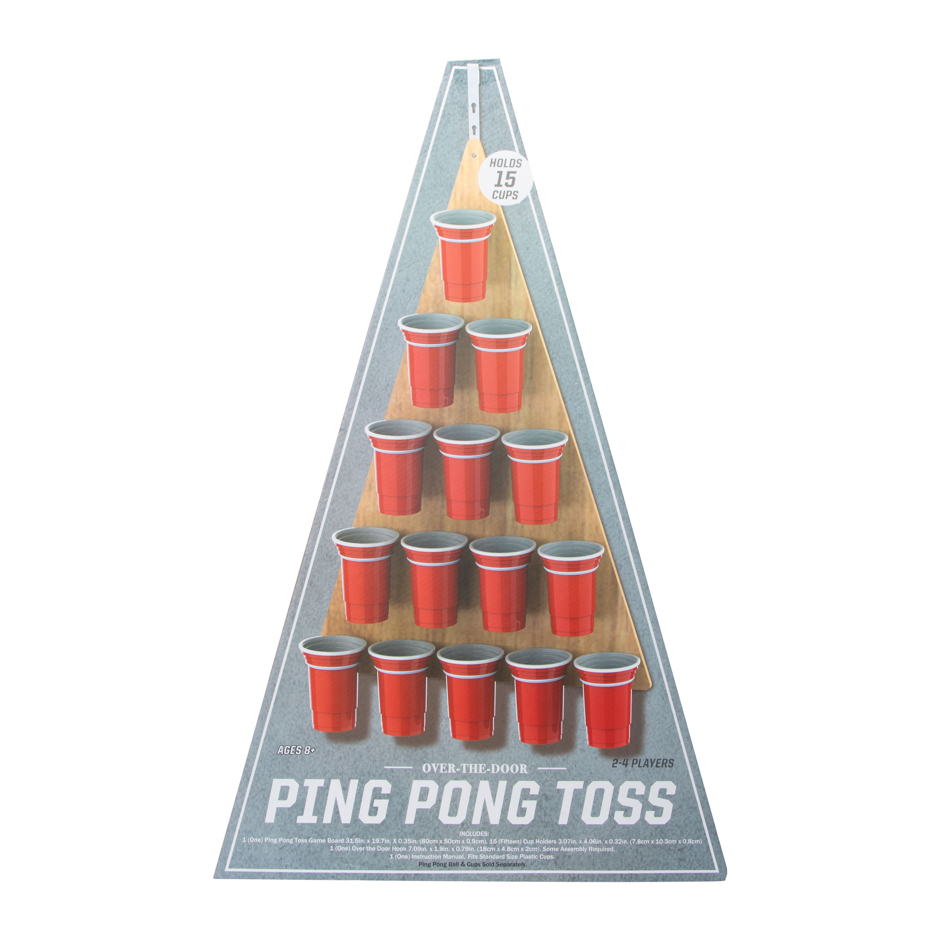 Over-The-Door Ping Pong Toss Game