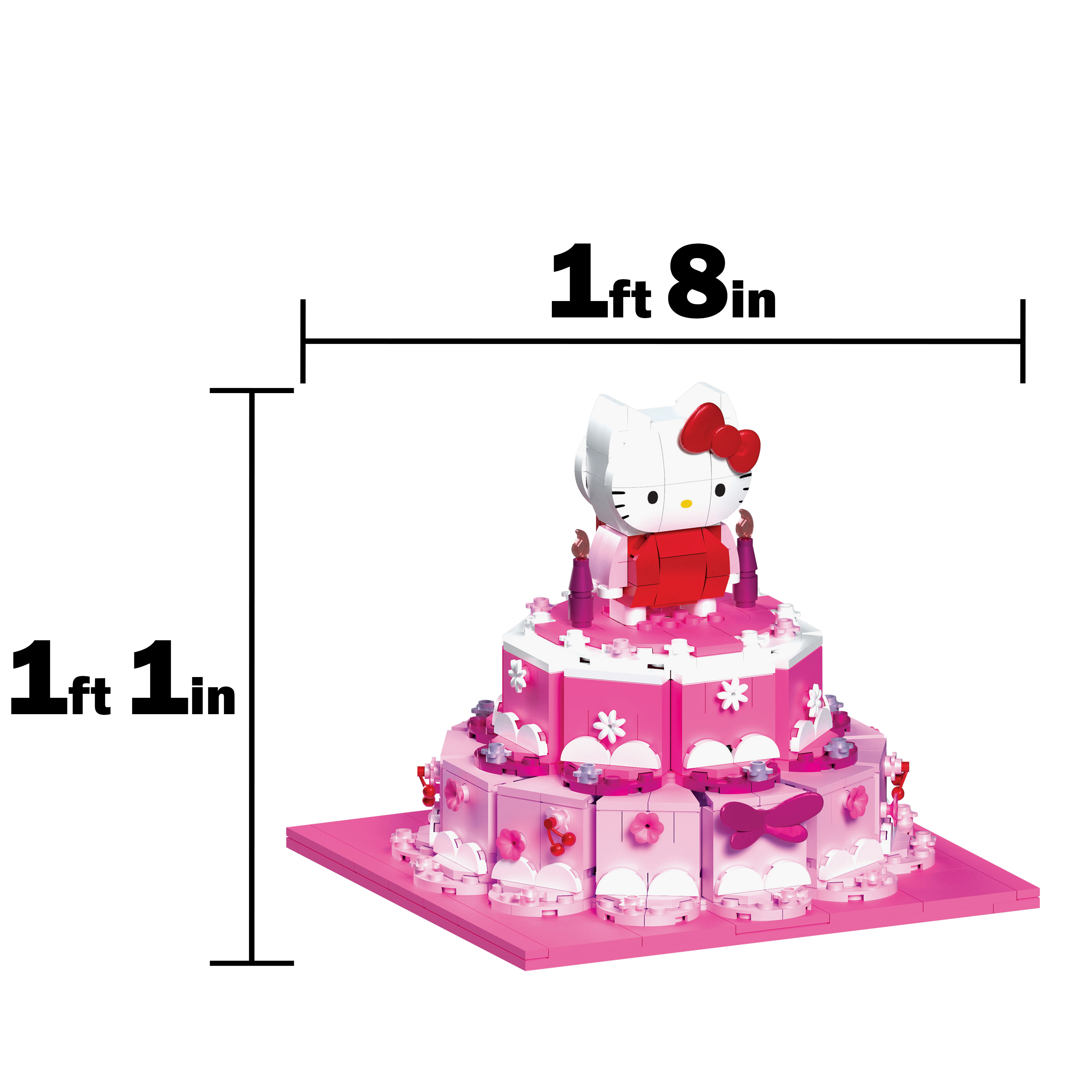 Hello Kitty® Building Block Birthday Cake