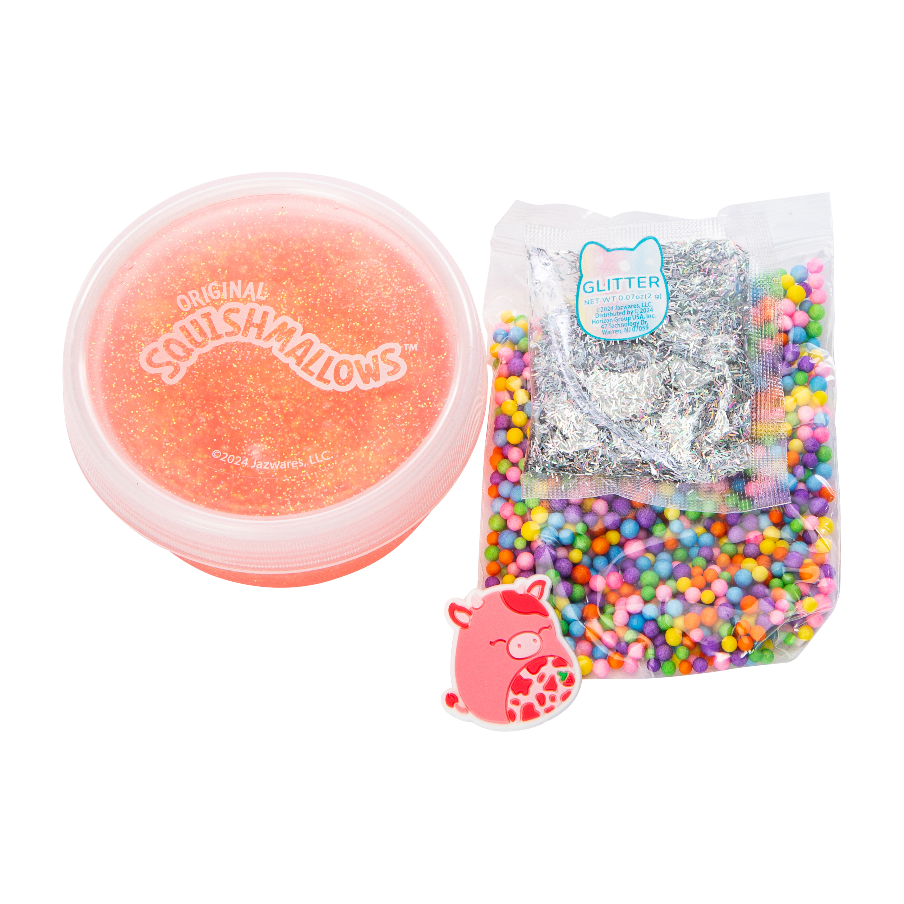 Squishmallows™ Strawberry Scented Glitter Slime
