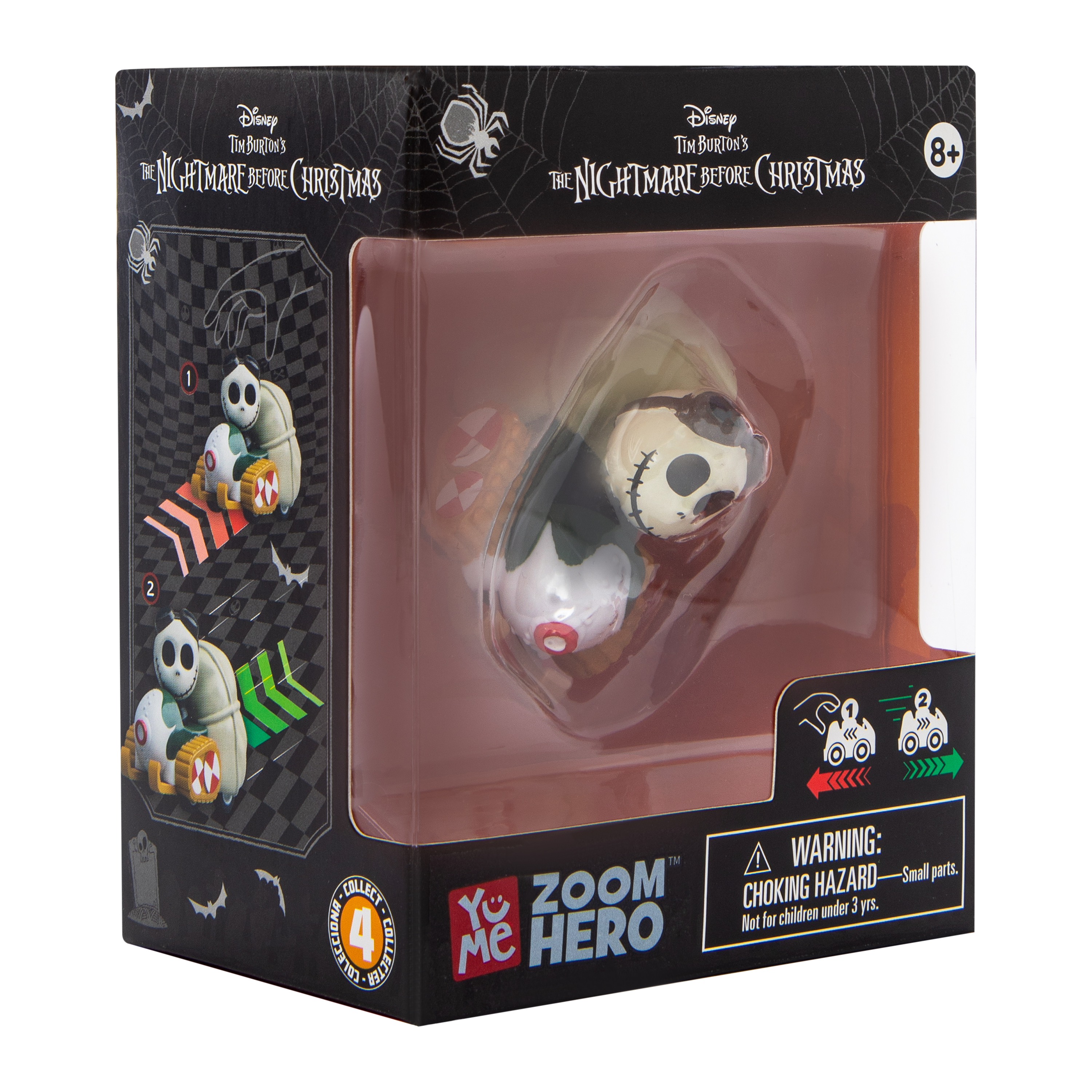 Yu Me Zoom Hero™ Disney Tim Burton's The Nightmare Before Christmas Pull-Back Toy Car