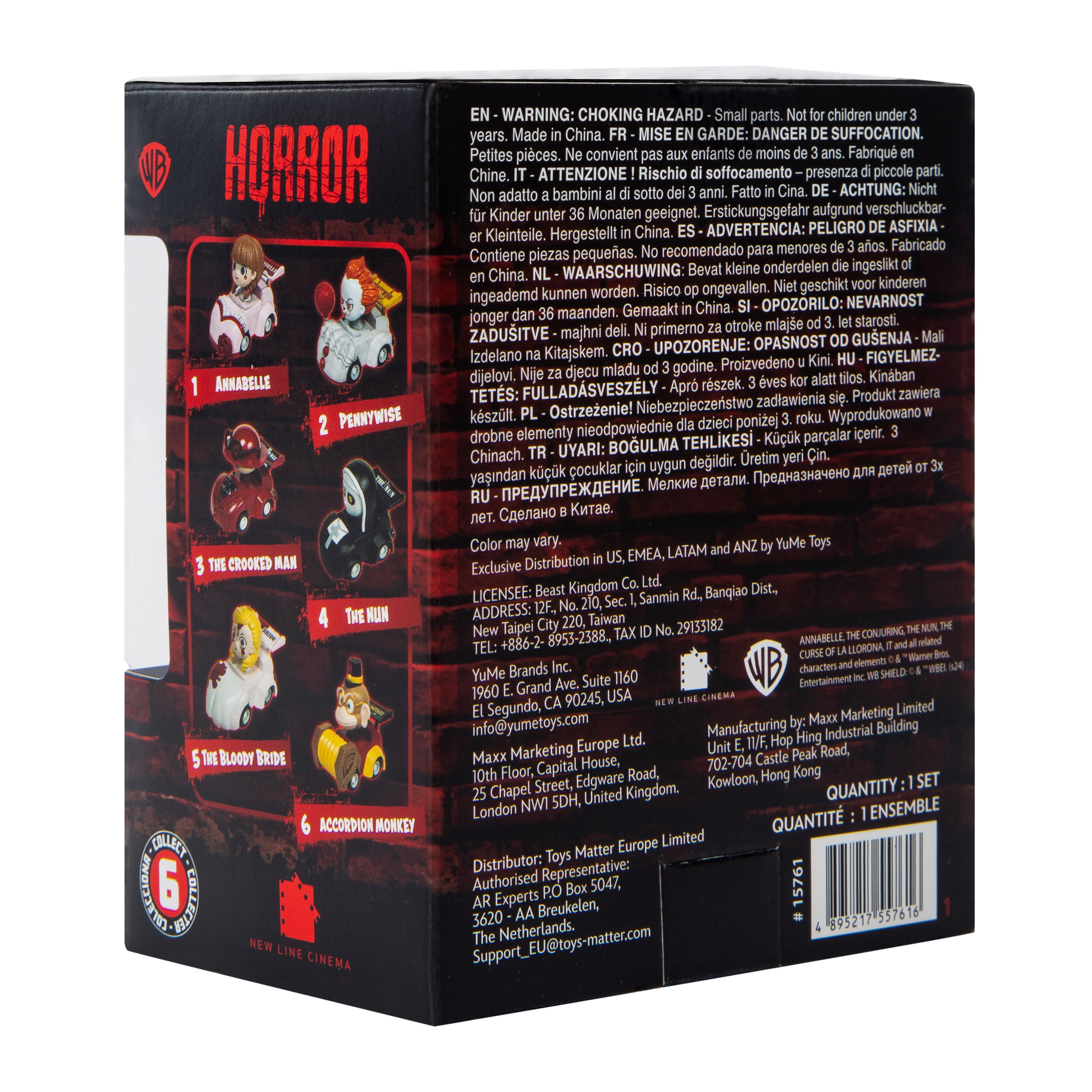 Zoom Hero™ Horror Pull-Back Car