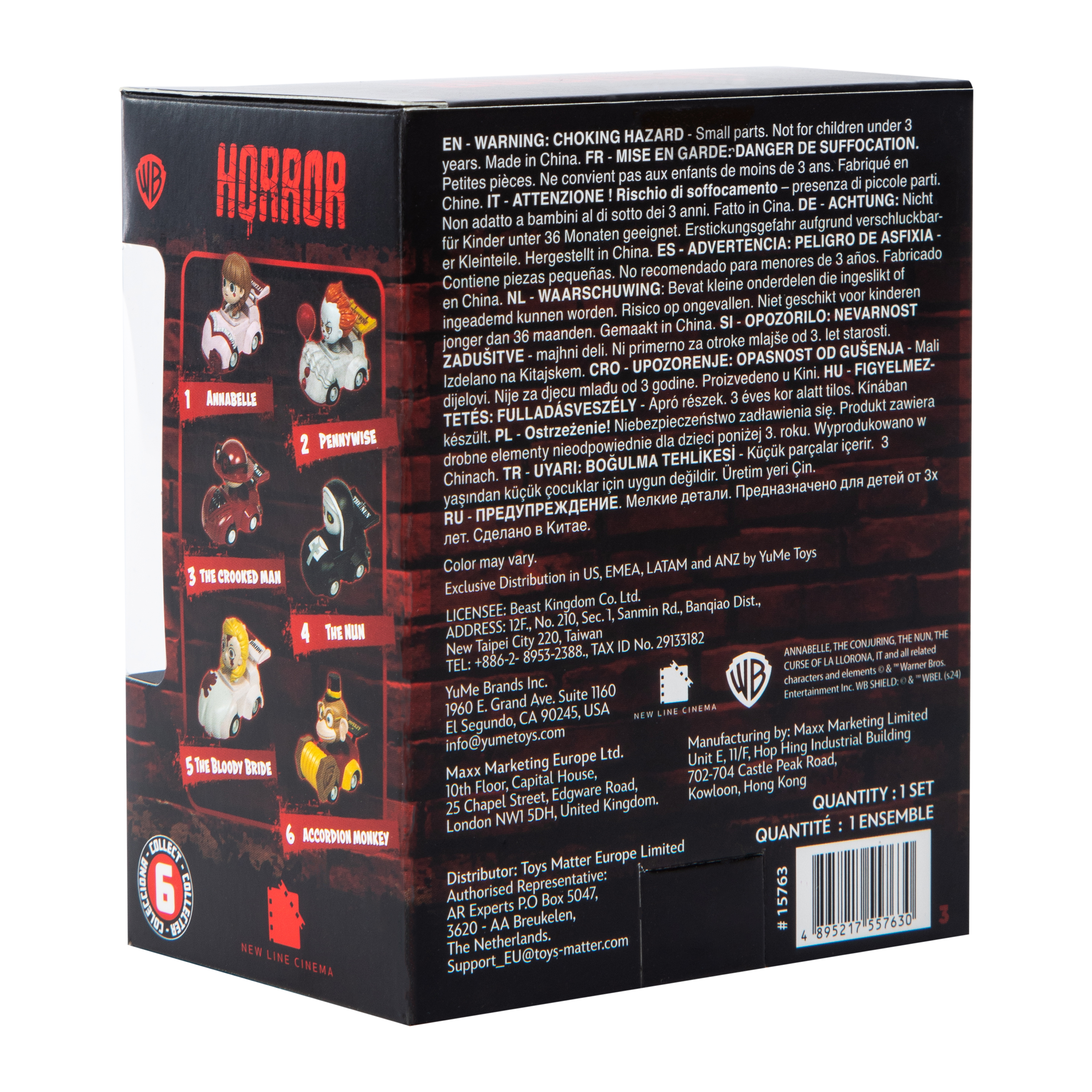 Zoom Hero™ Horror Pull-Back Car