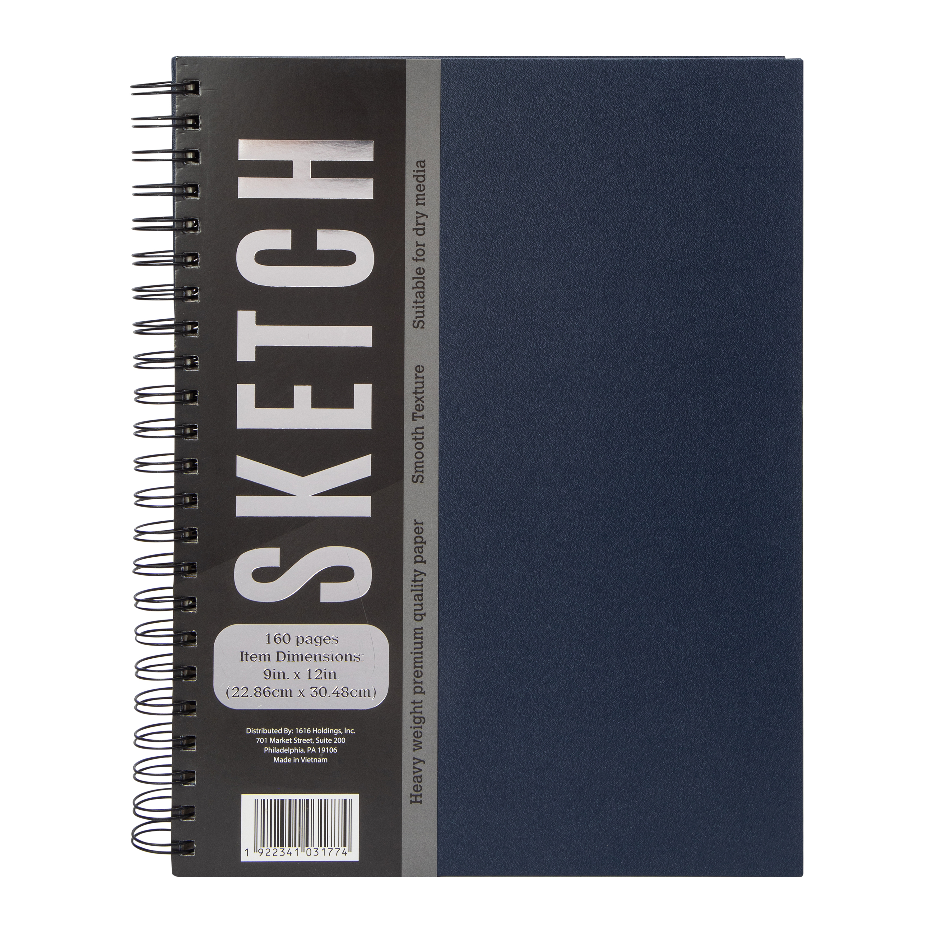 Premiere® Spiral Bound Hardcover Sketch Book 9in x 12in | Five Below
