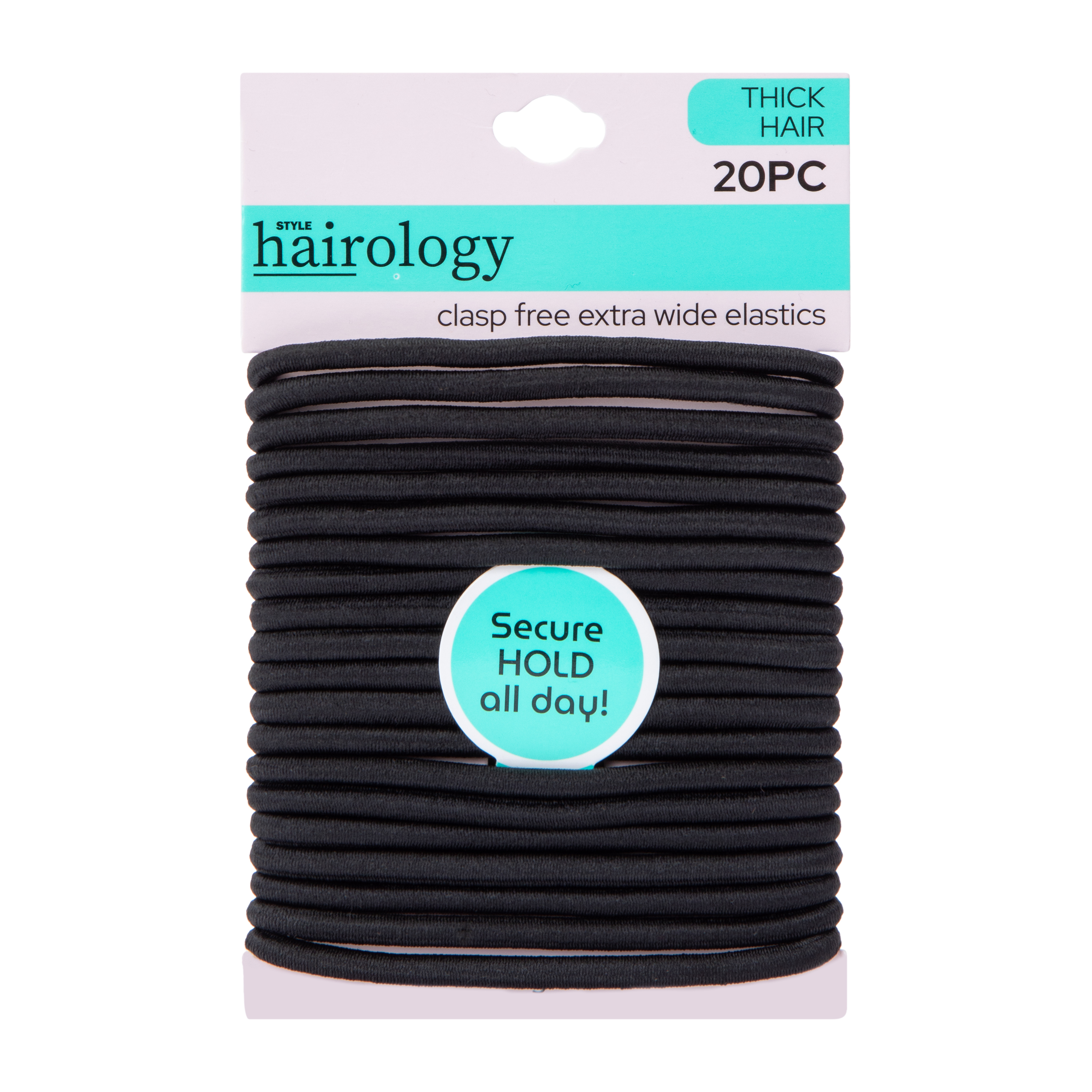 Thick Hair - Elastic Band 20-Pack