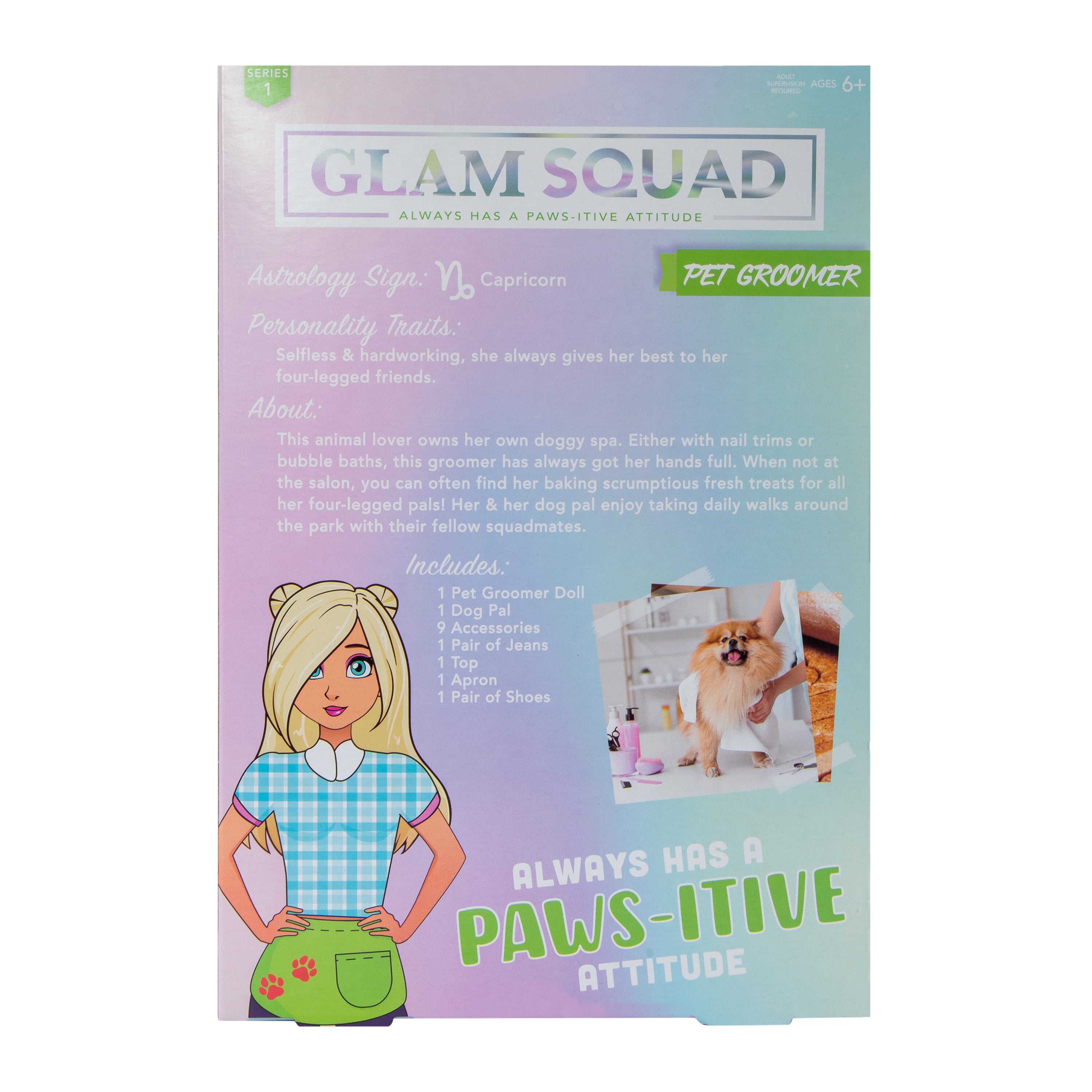 Glam Squad Pet Groomer Doll
