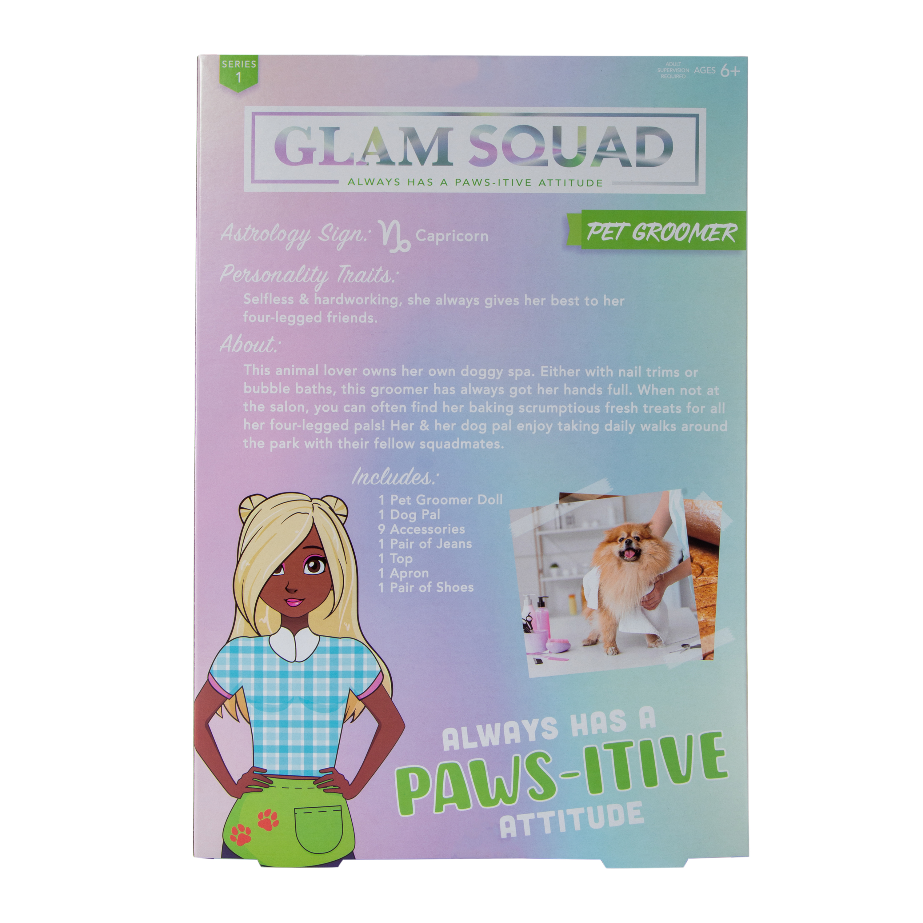 Glam Squad Pet Groomer Doll