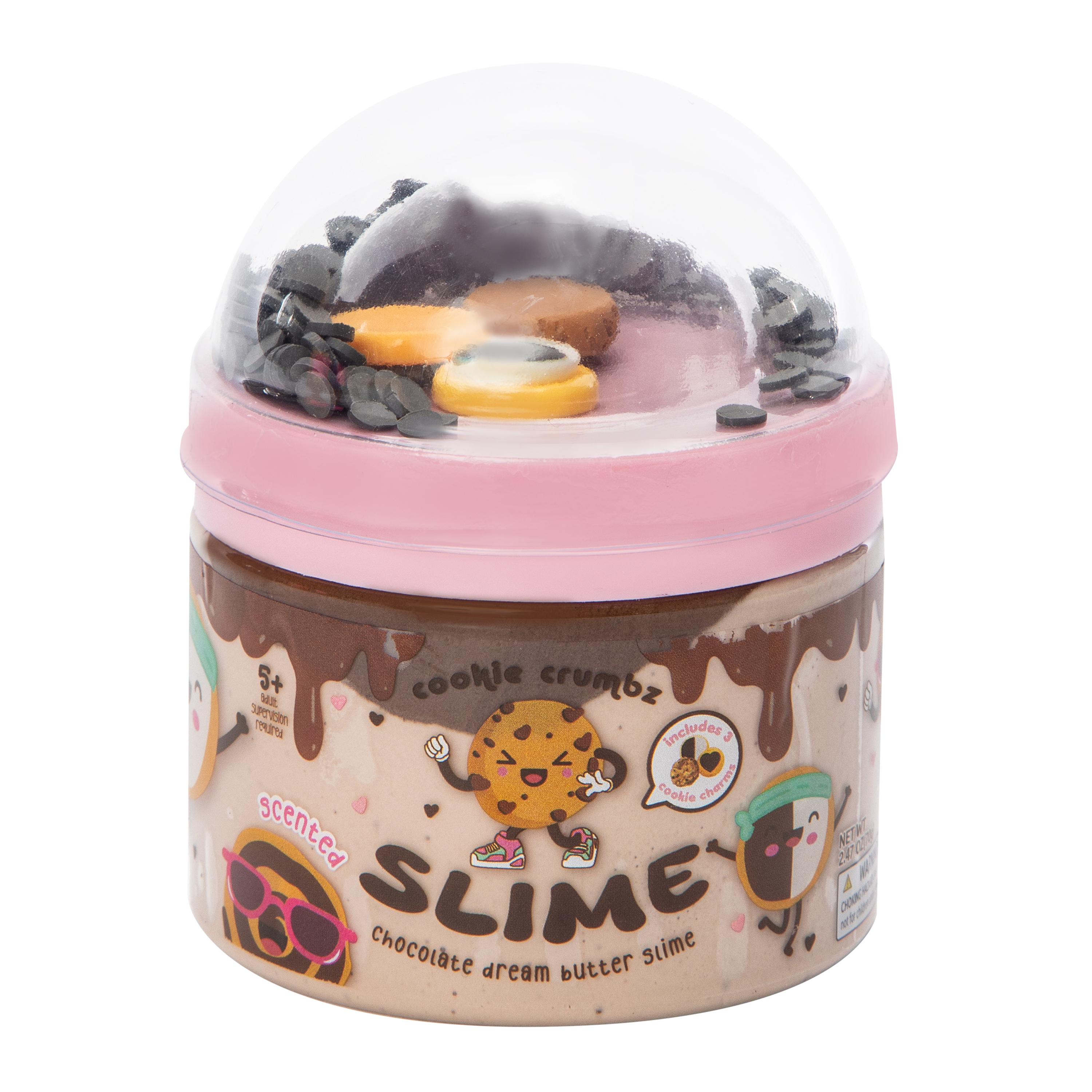 ☆　すずまま様│ クリーム２　、ルース Cookie Crumbz Chocolate Dream Butter Slime 2.47oz | Five Below