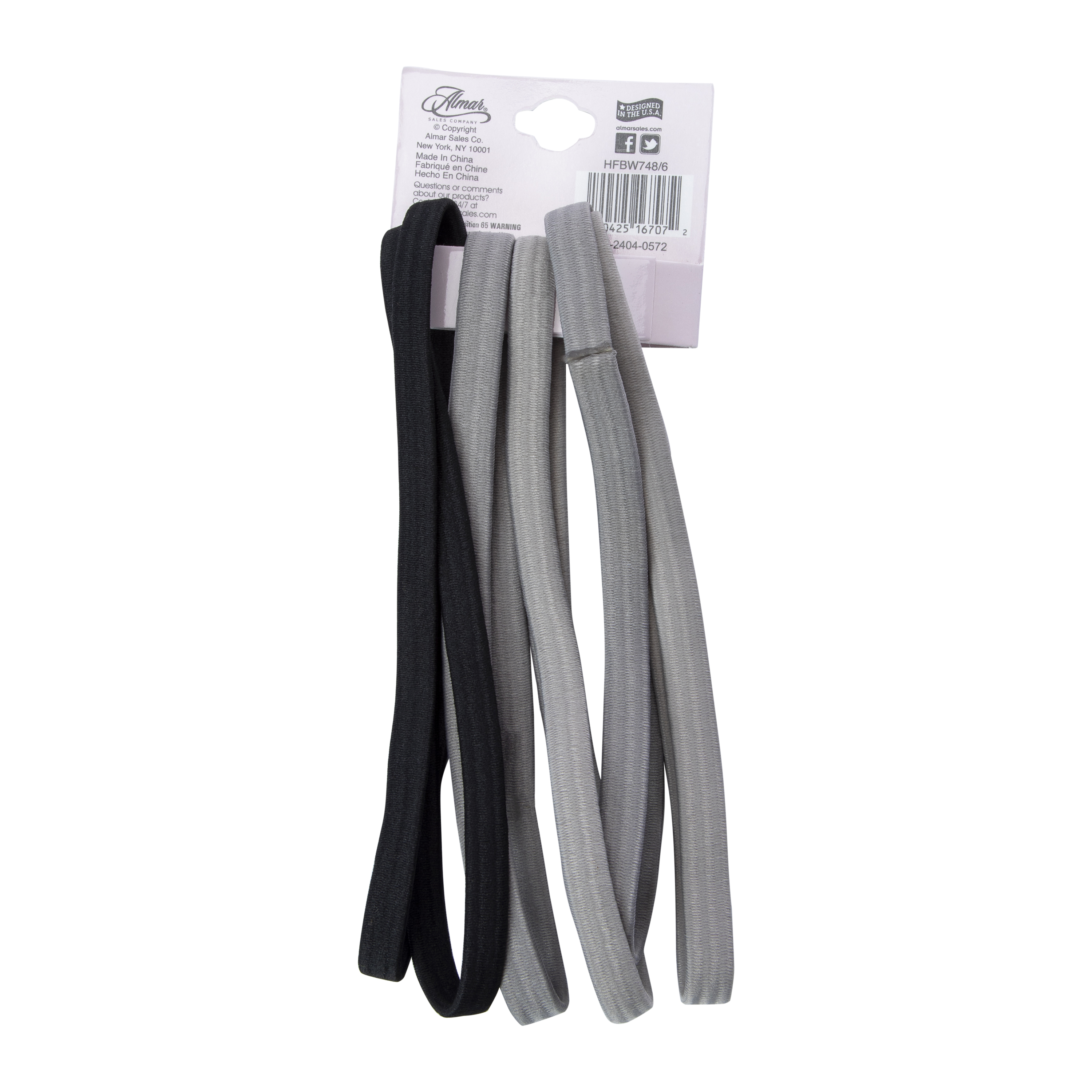 Clasp-Free Headwraps 6-Count