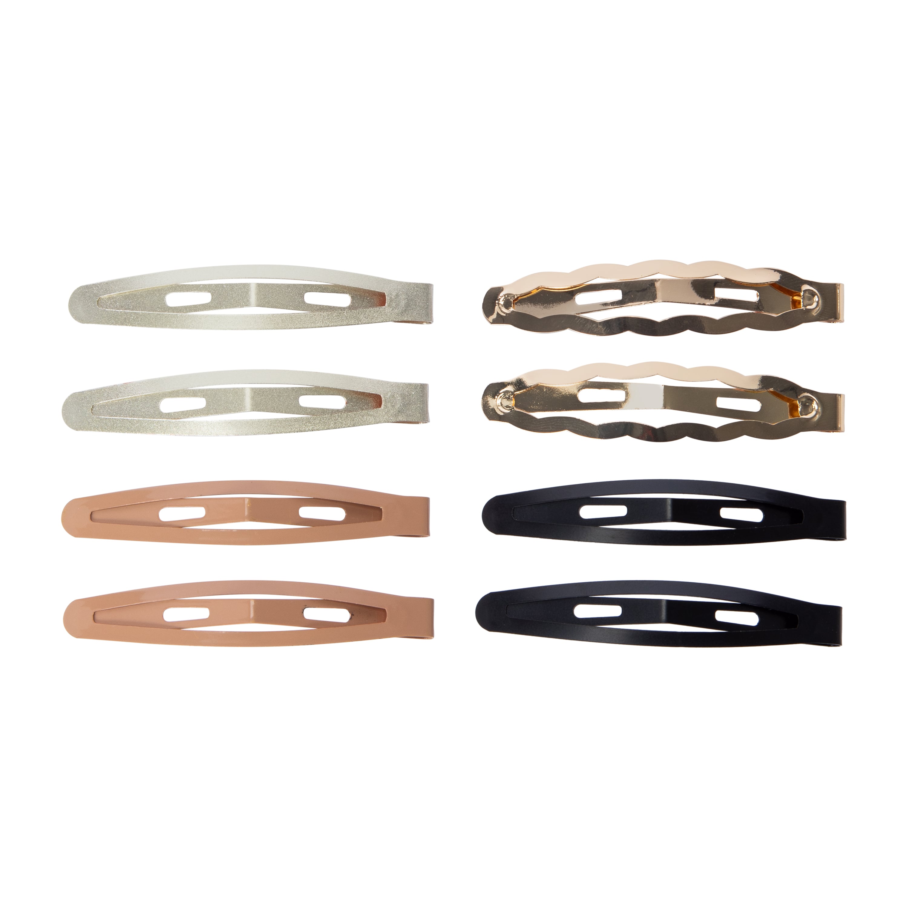 Clips de Pelo de Colores Surtidos Pack de 8 3