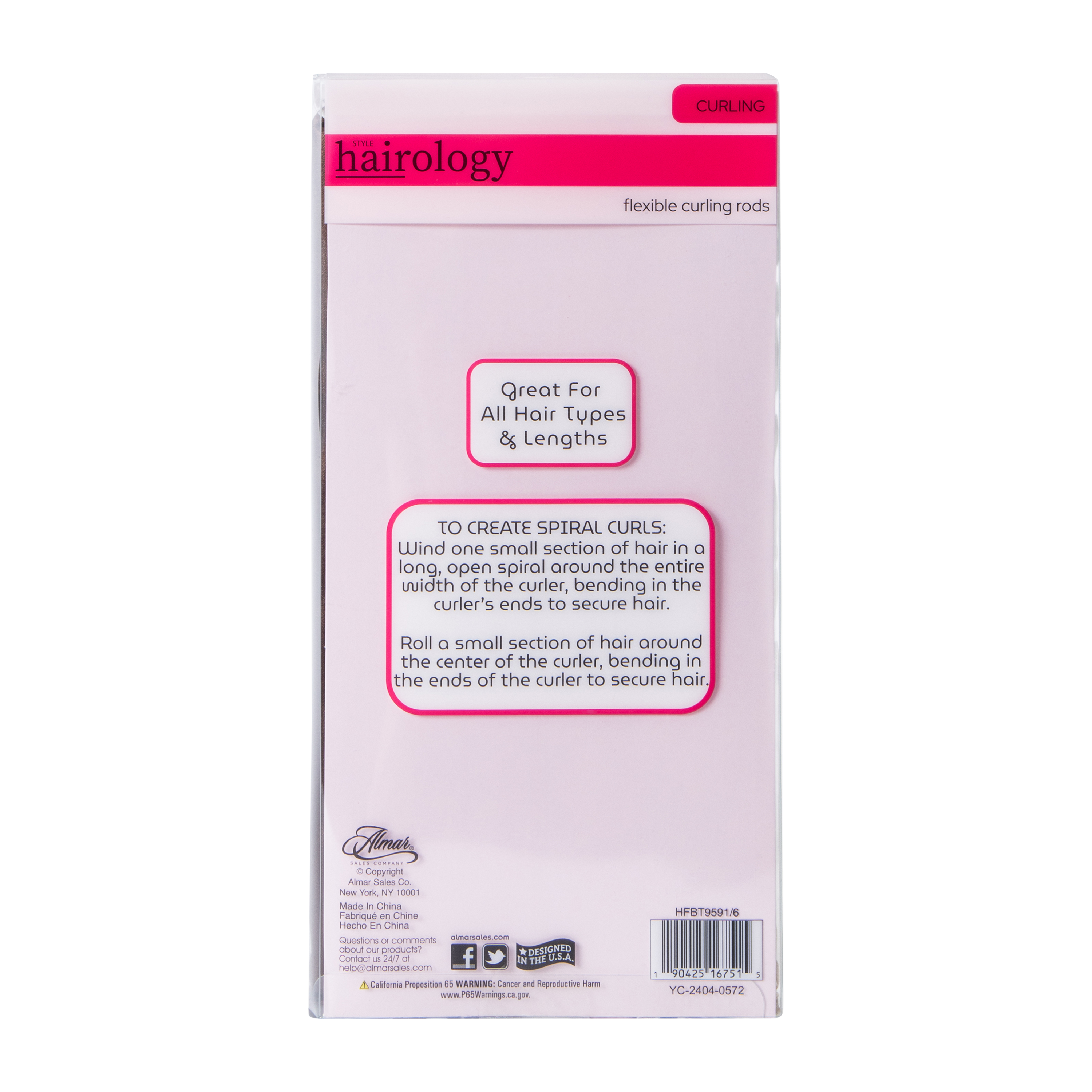 Flexible Curling Rods 6-Pack