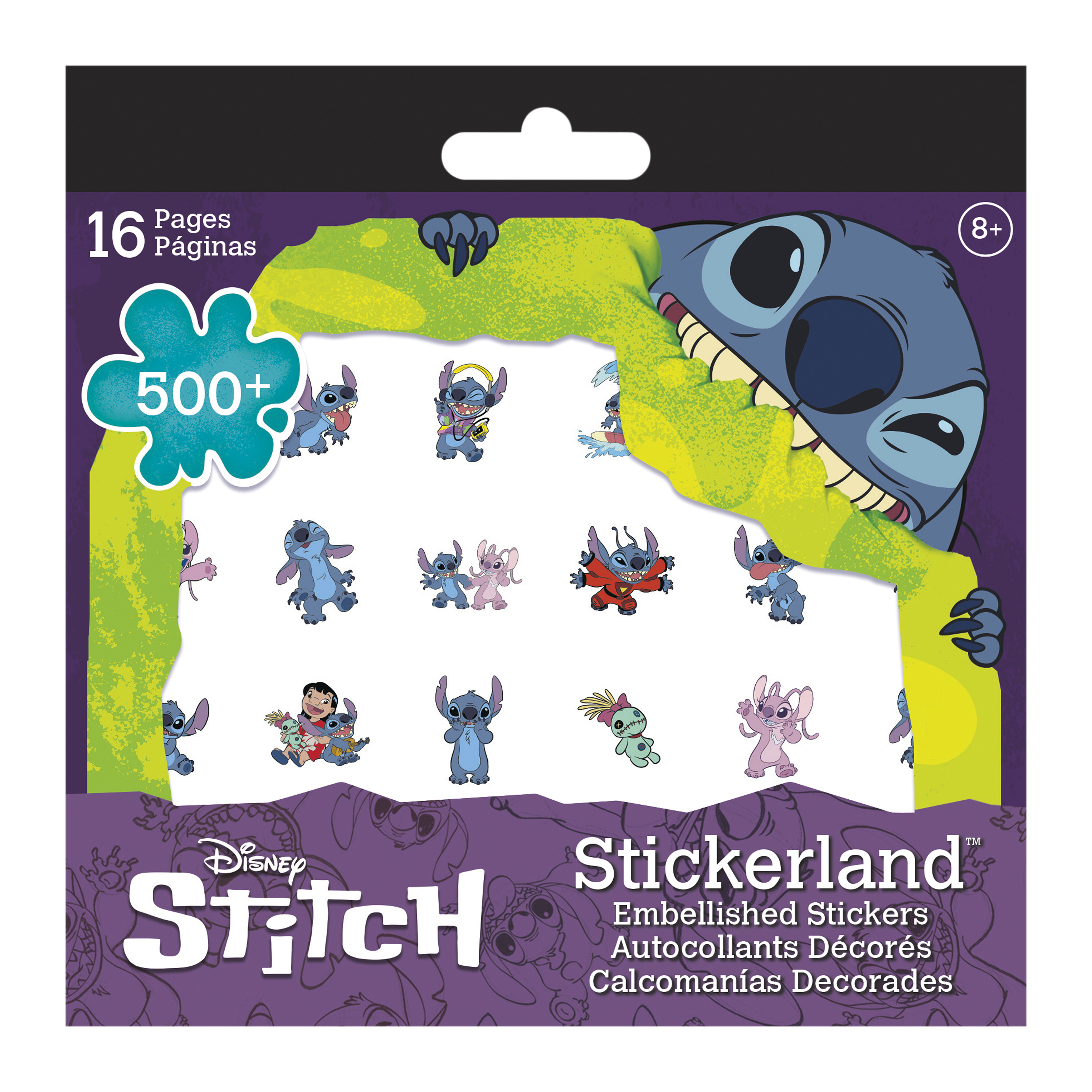 Stickerland™ Embellished Character Stickers 16-Pages