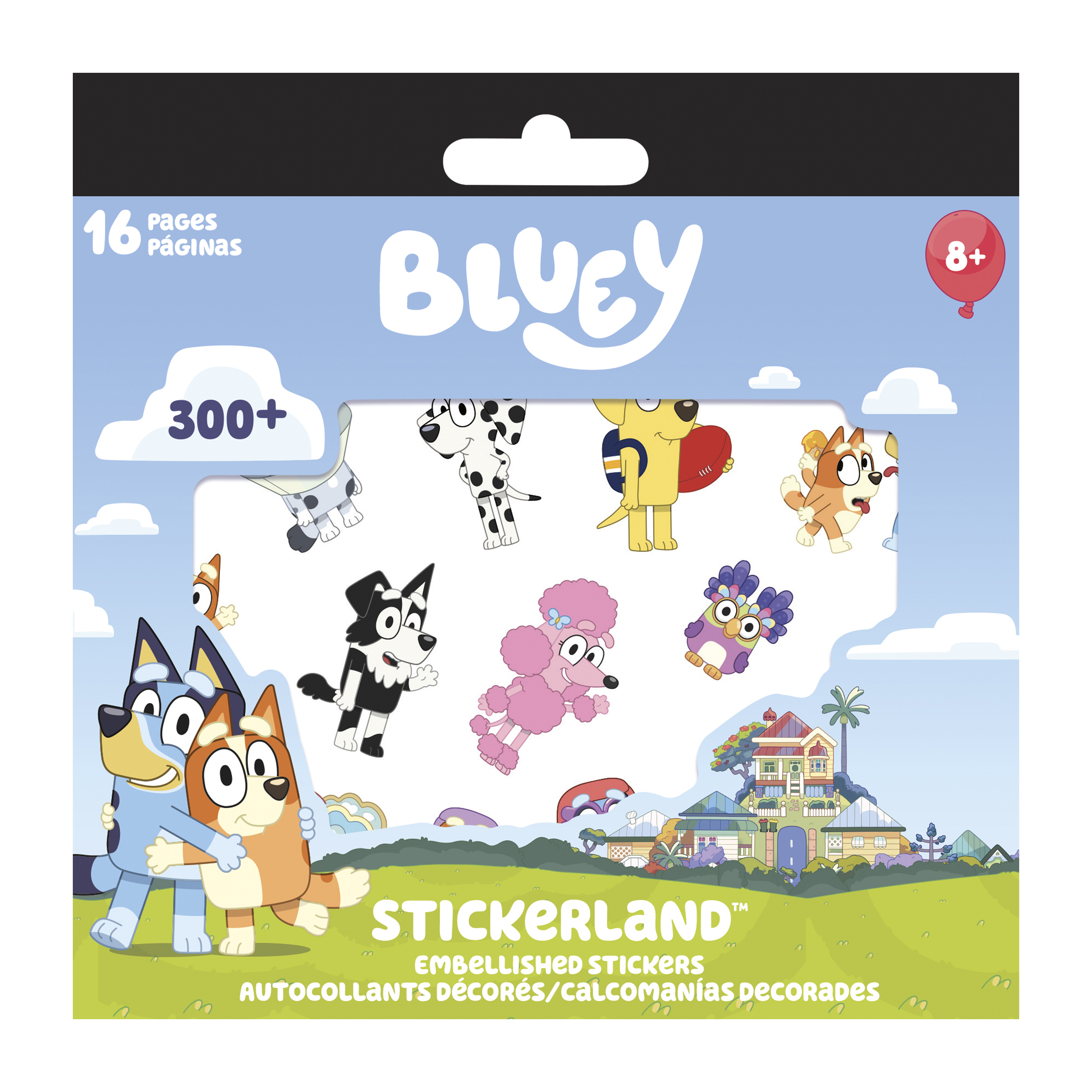 Stickerland™ Embellished Character Stickers 16-Pages