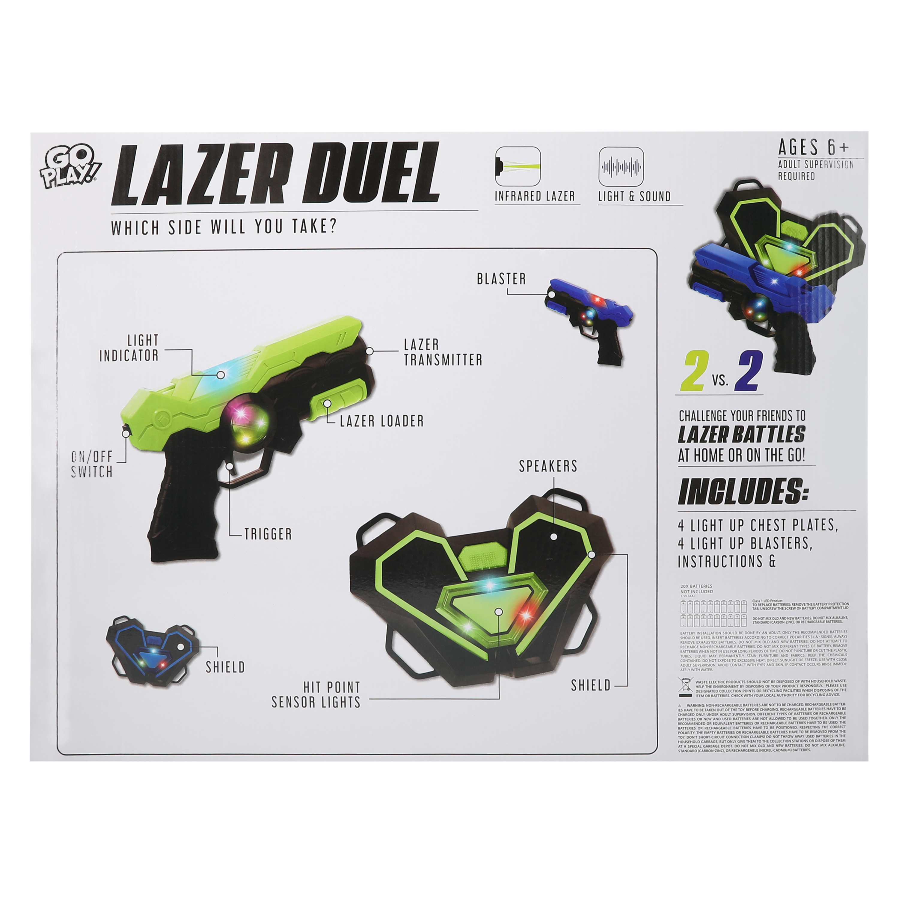 Go Play! Lazer Duel Toy
