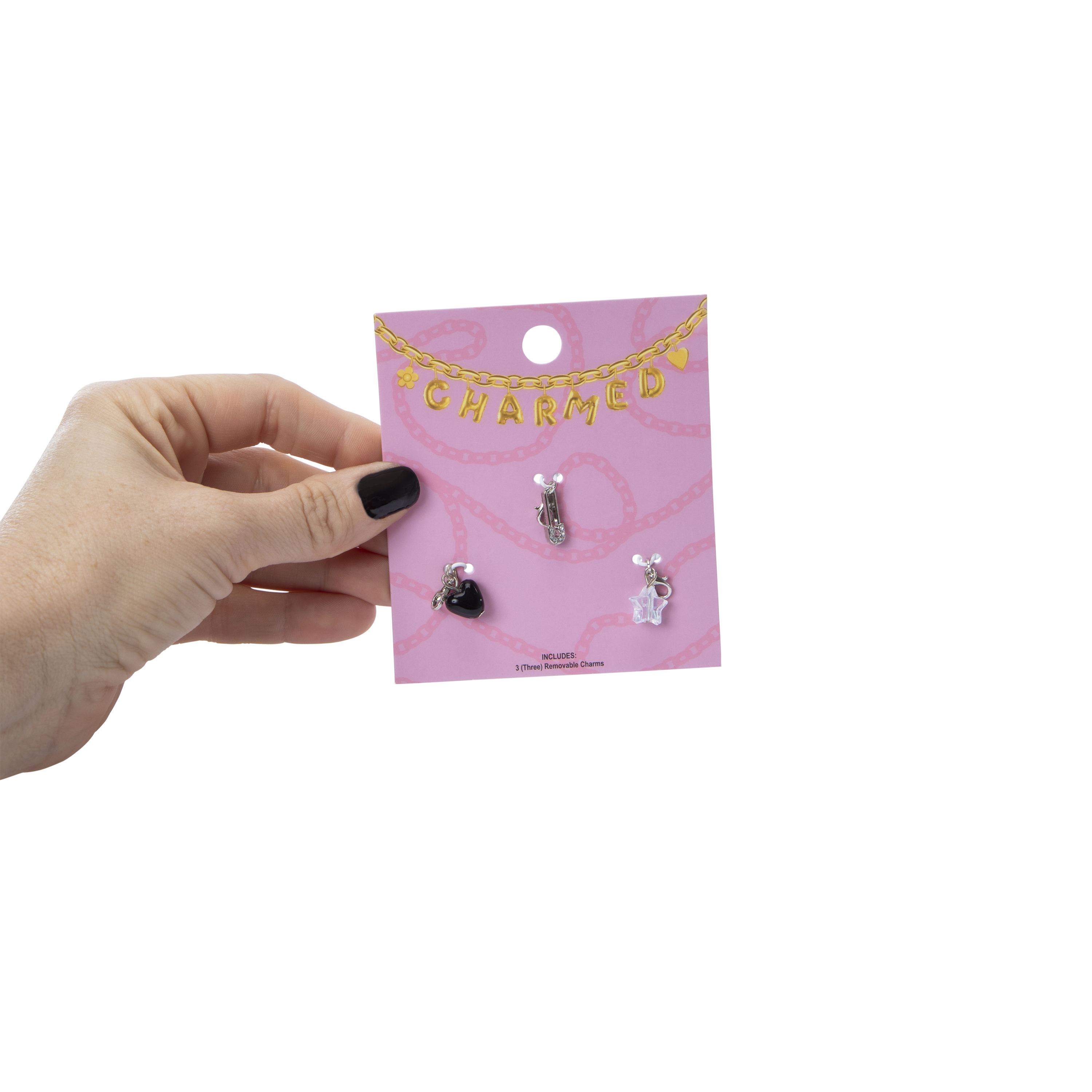Novelty Removable Jewelry Charms 3-Count