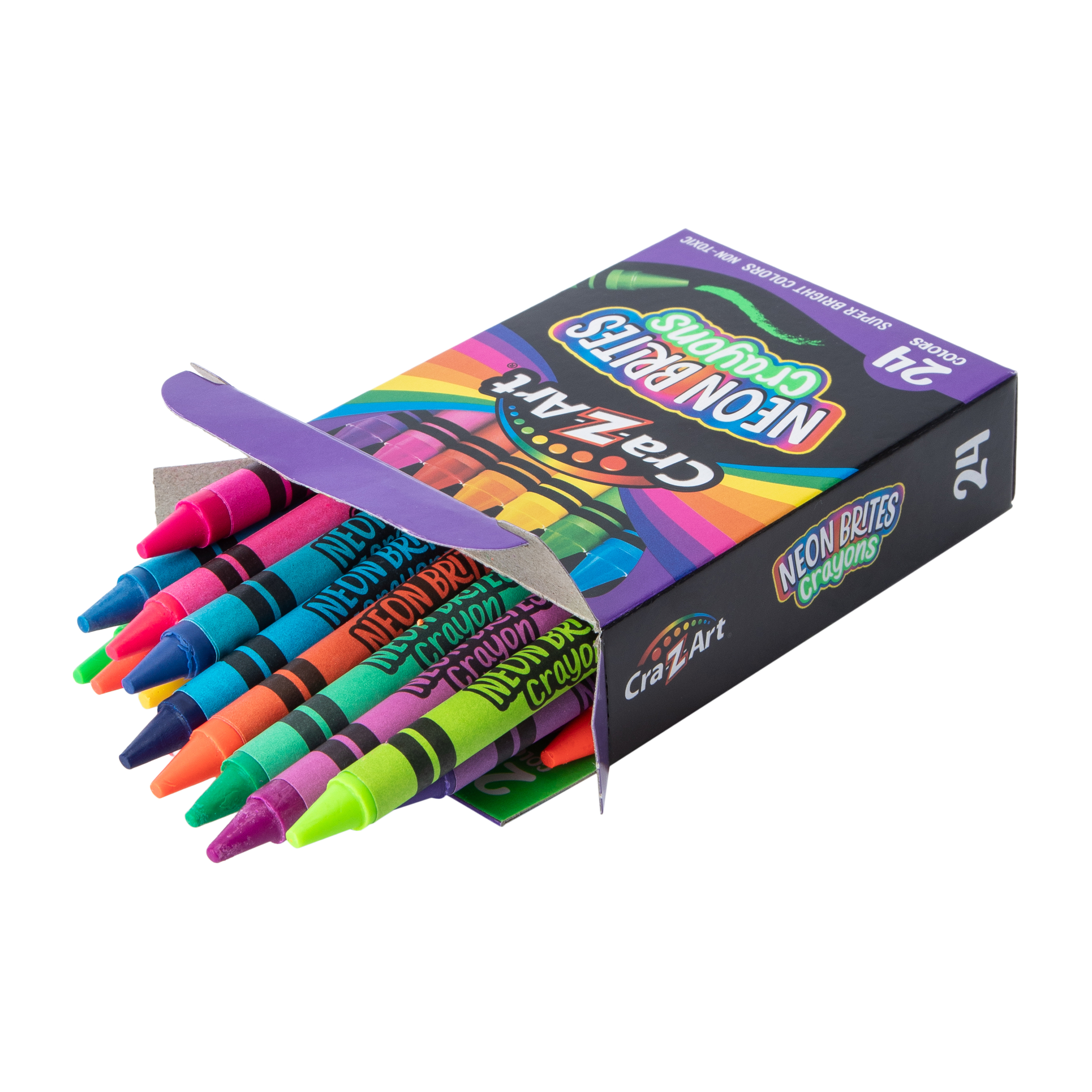 Cra-Z-Art® Neon Brites Crayons 24-Count