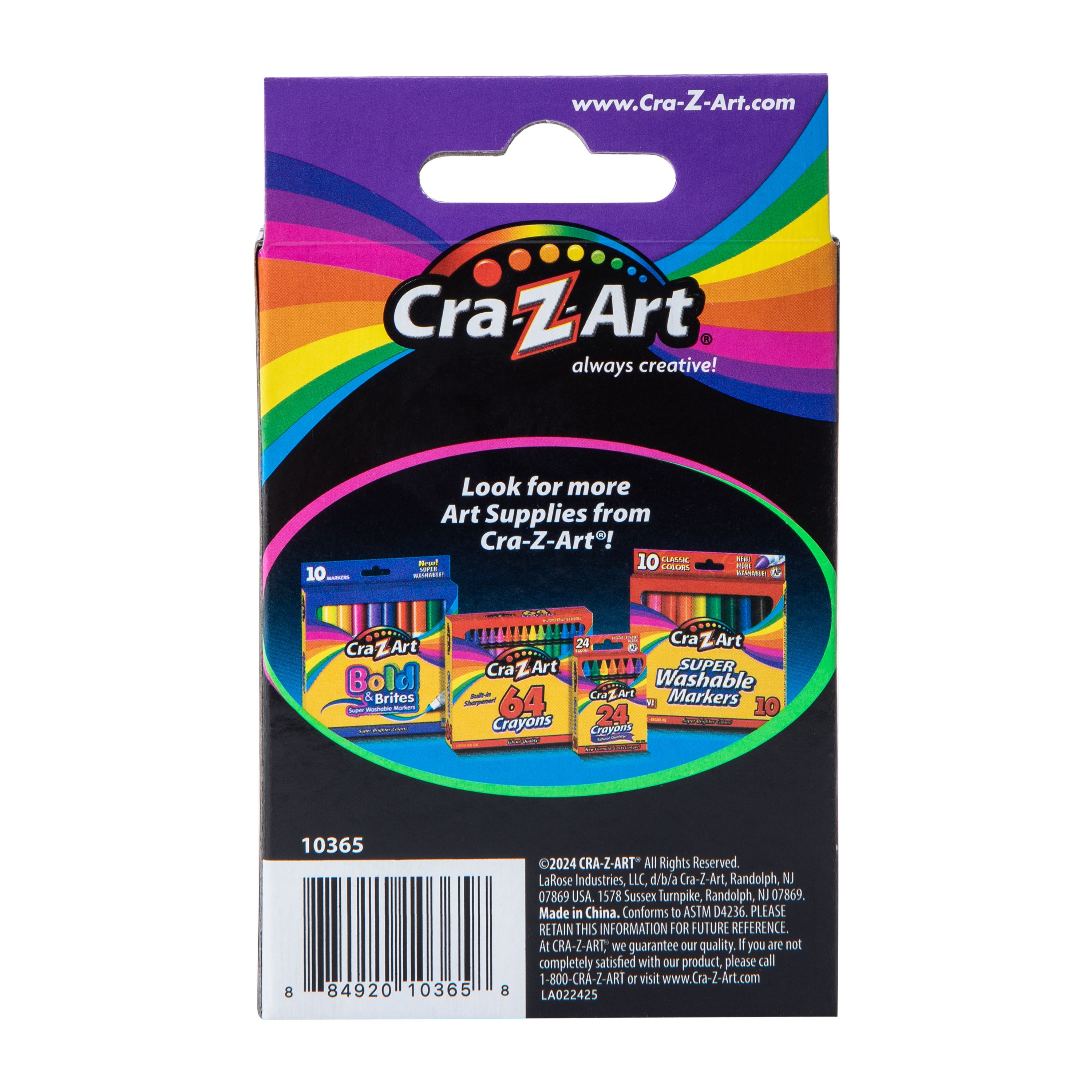 Cra-Z-Art® Neon Brites Crayons 24-Count
