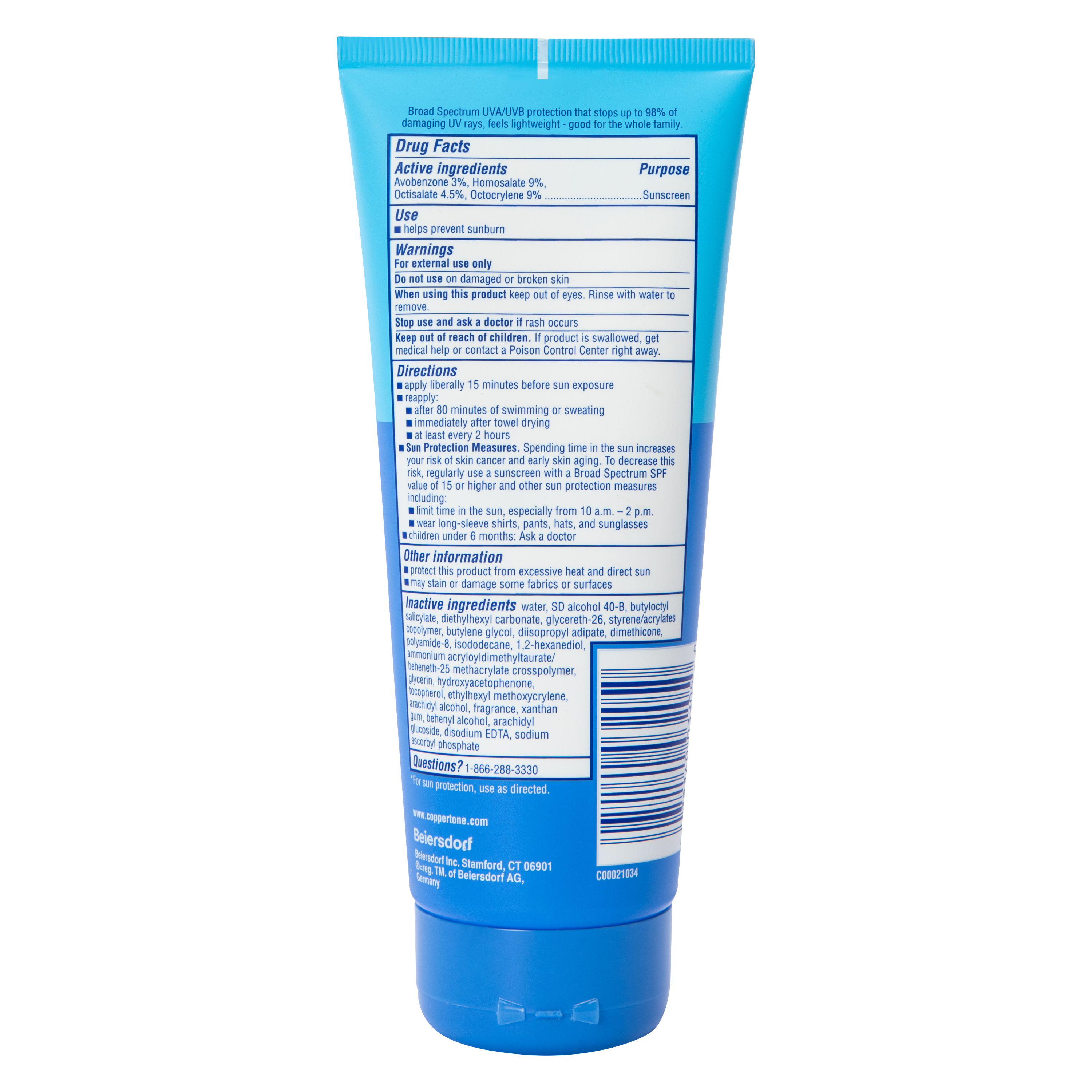 Coppertone® Complete SPF 50 Sunscreen Lotion 7oz