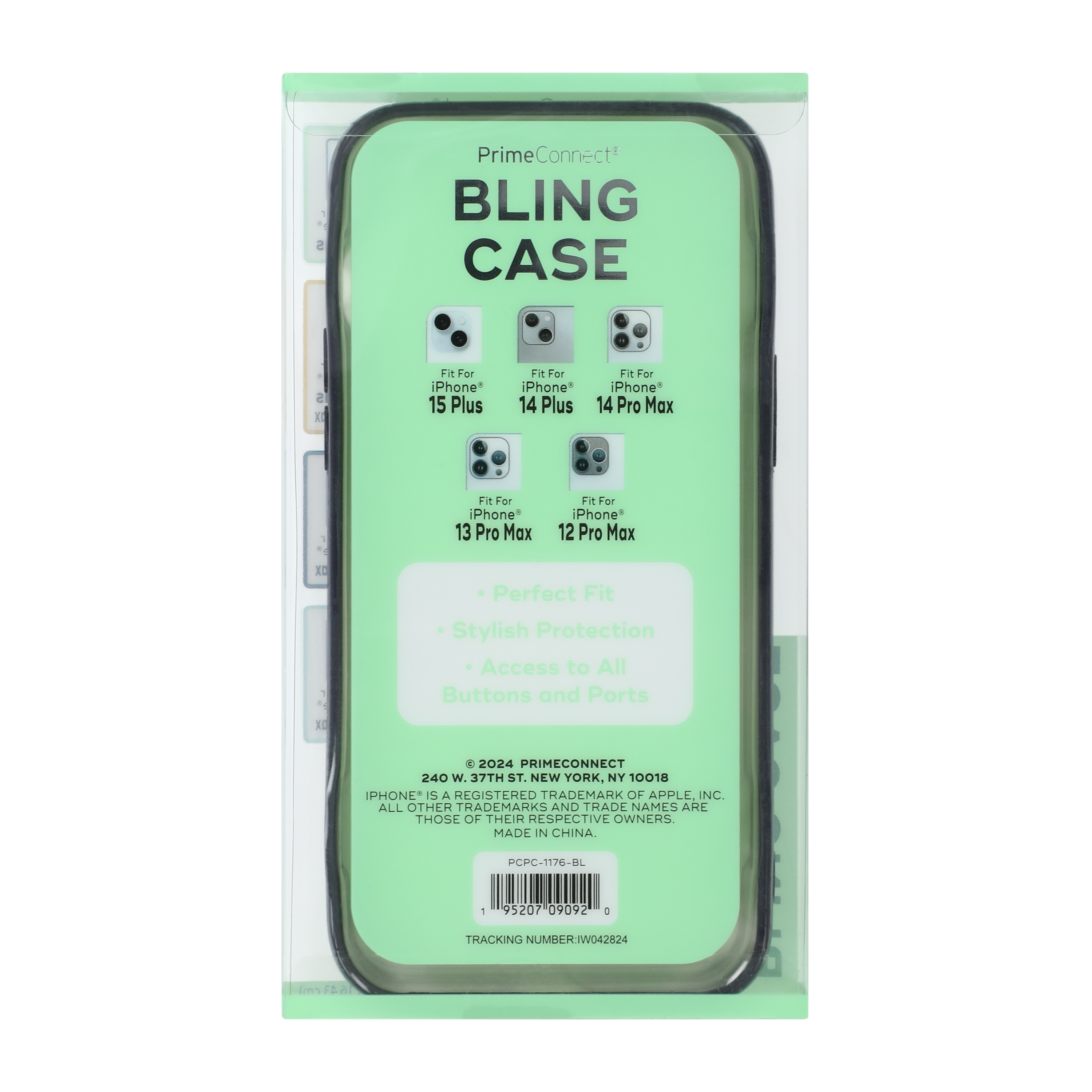 iPhone 15 Plus® Bling Case