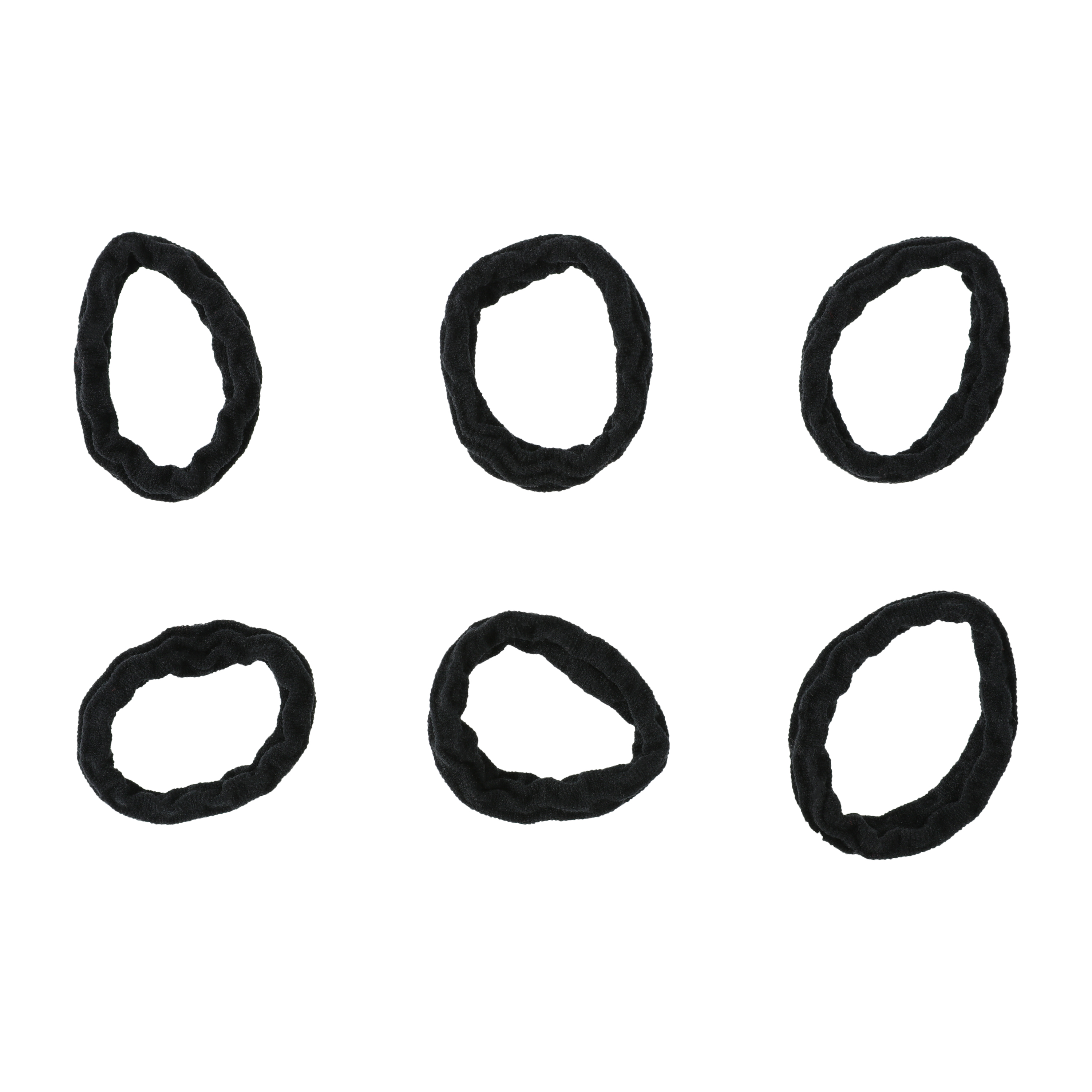 Wavy Damage-Free Ponyos Elastics 6-Count