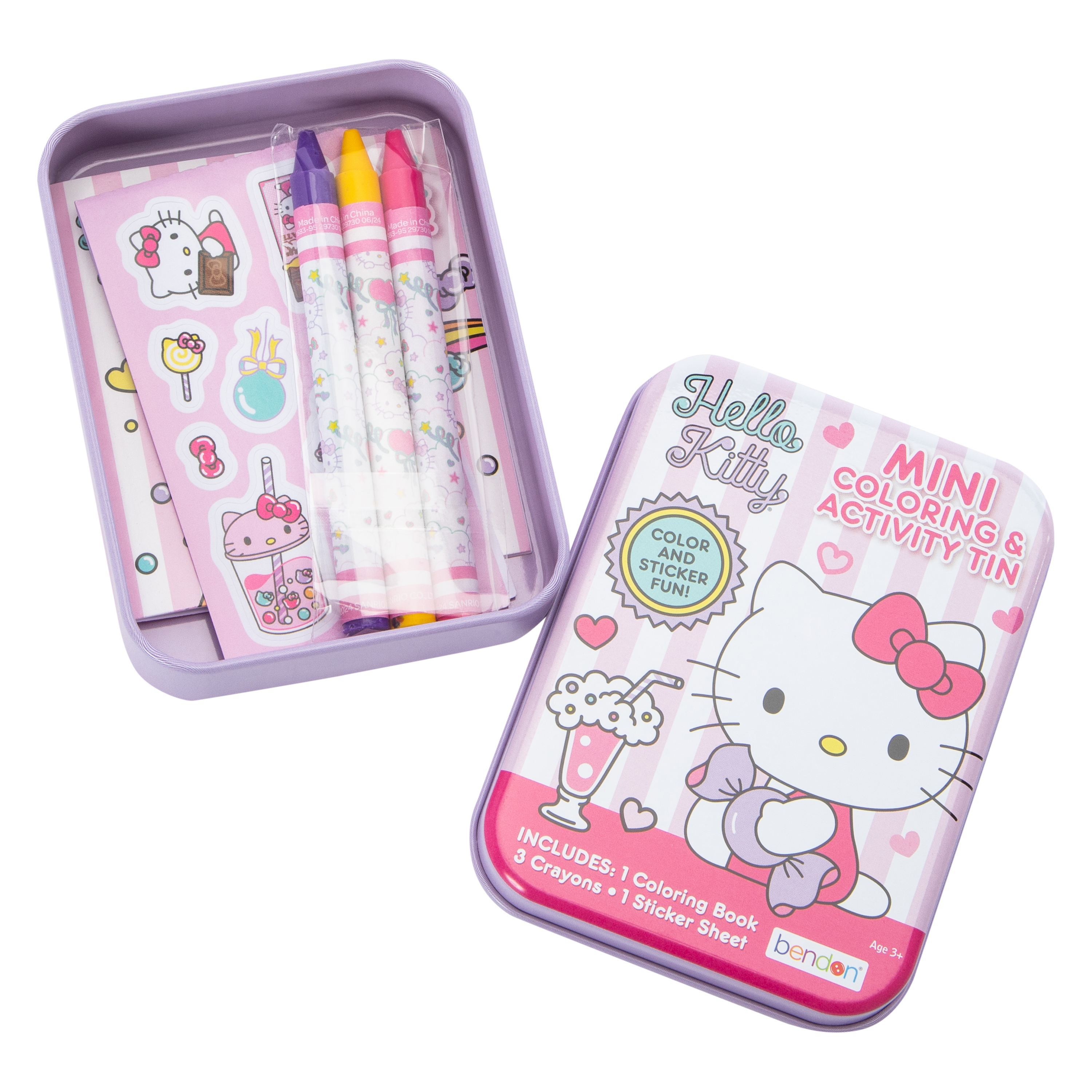 Bendon® Mini Coloring & Activity Tin