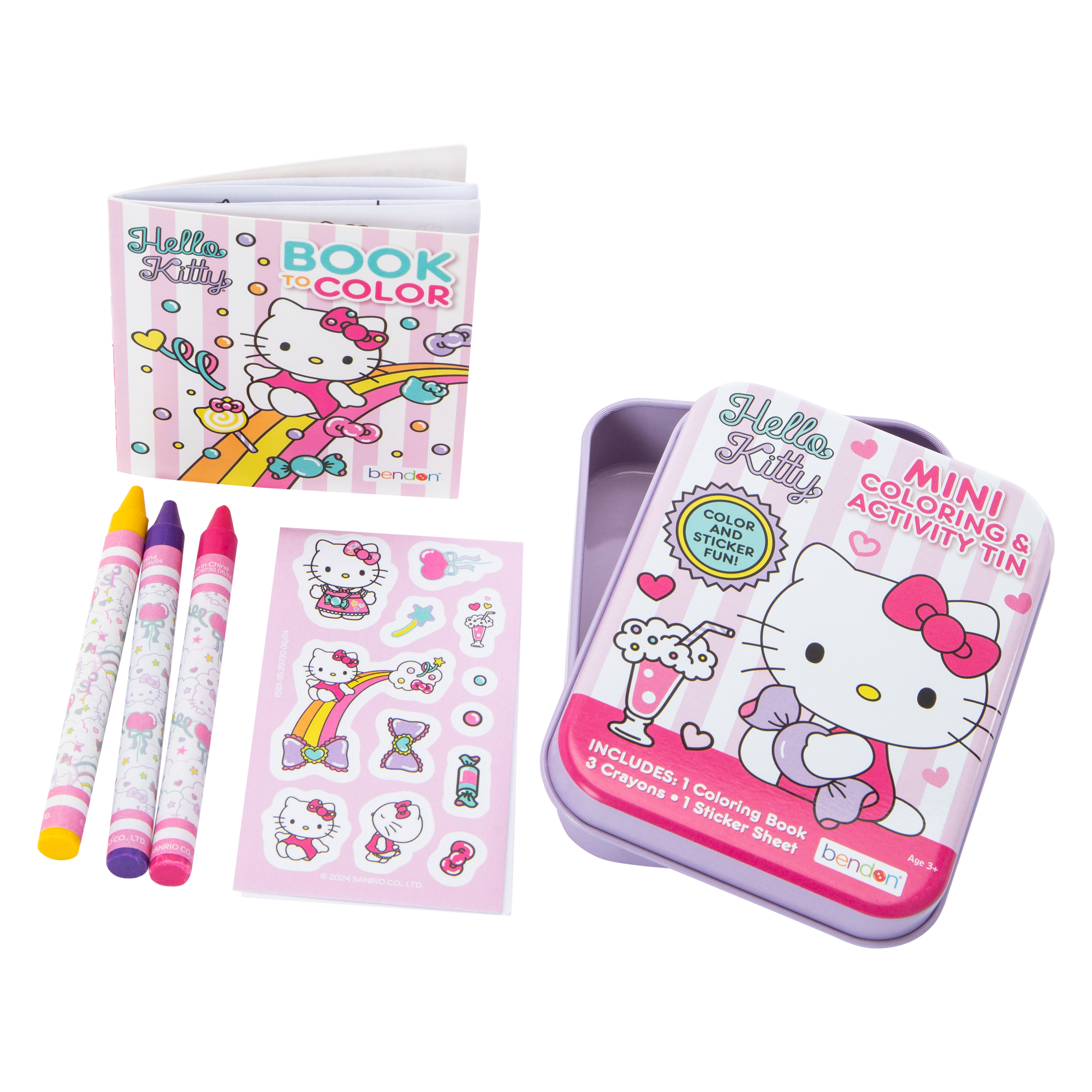 Bendon® Mini Coloring & Activity Tin