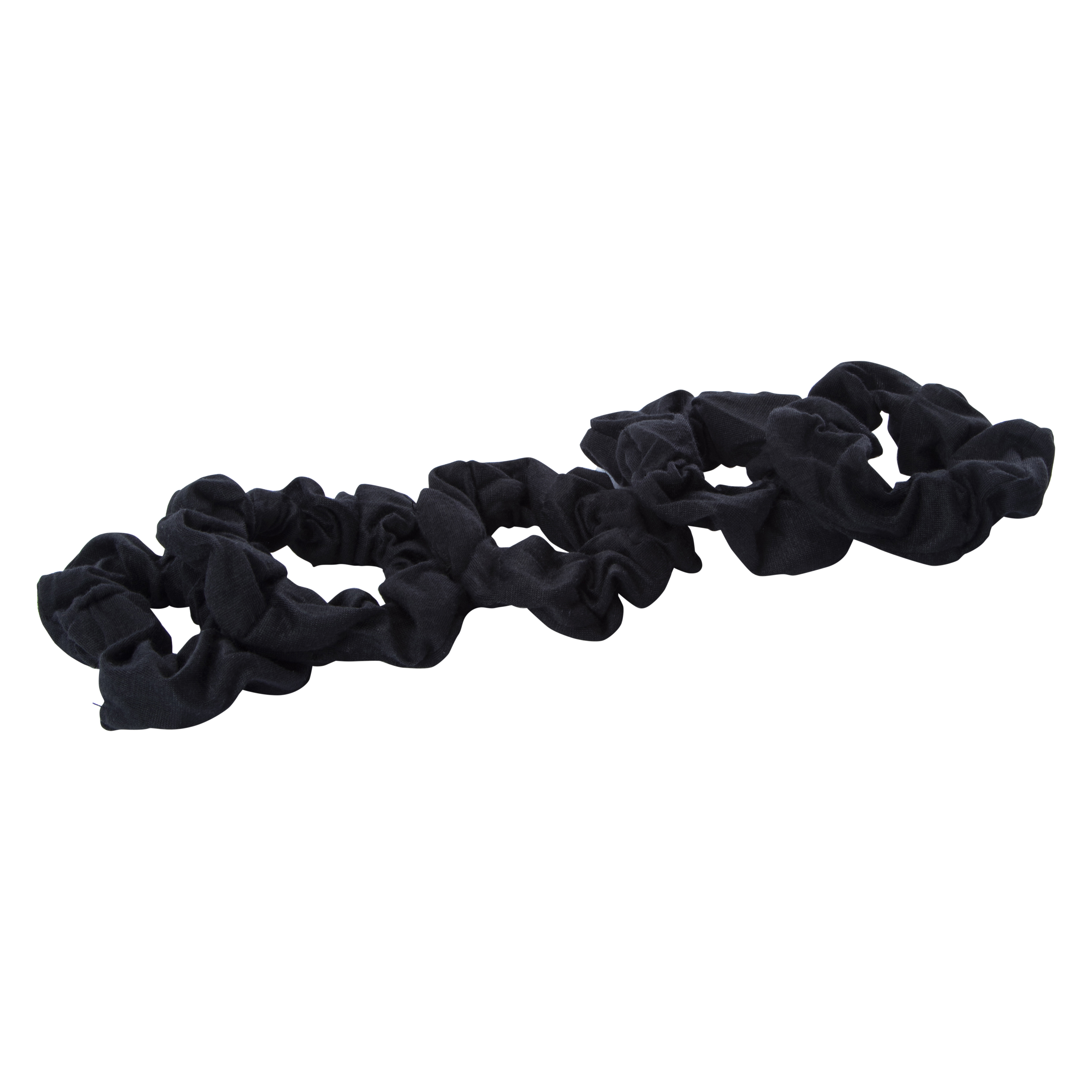 Jersey Fabric Scrunchie Set 5-Count