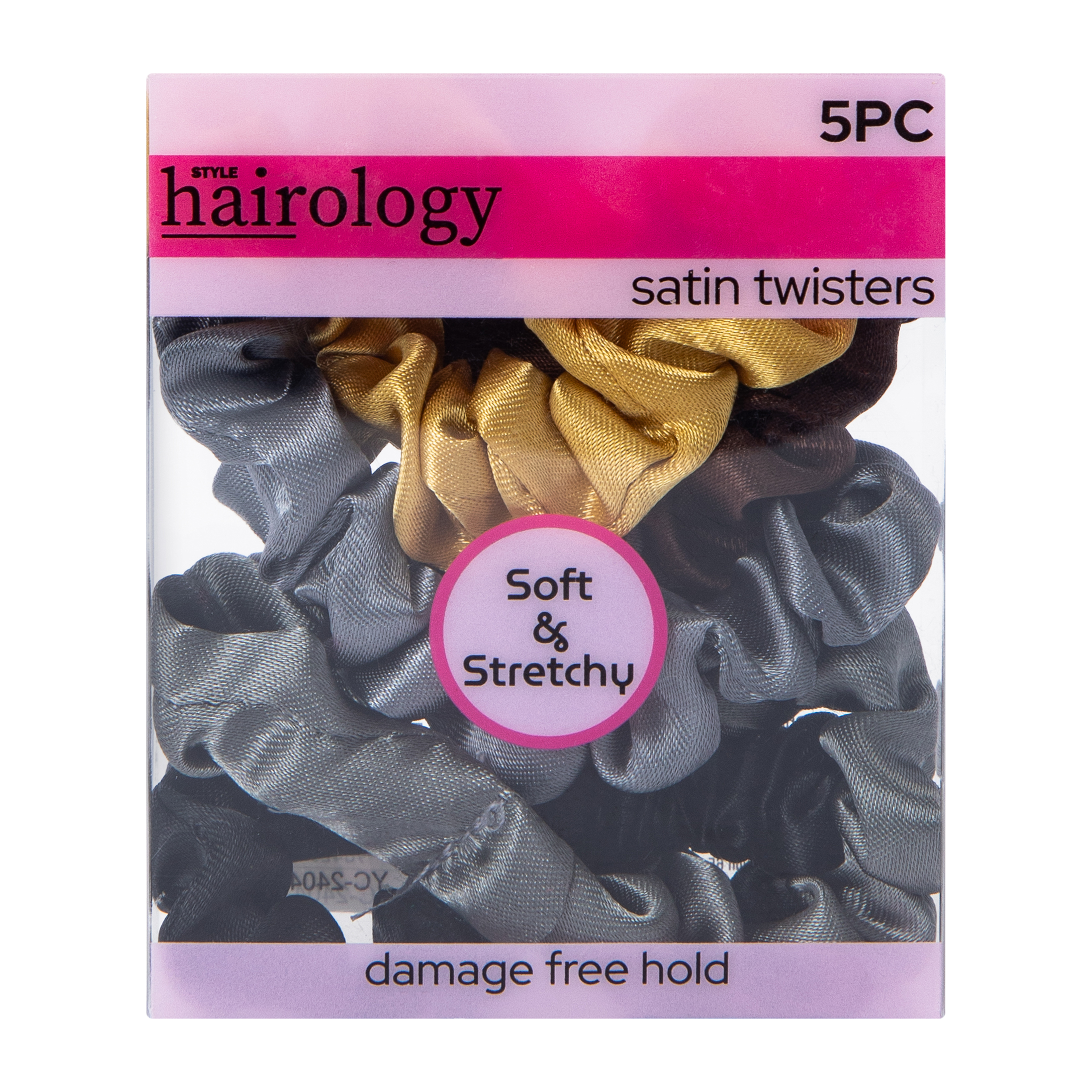 Satin Twisters Band 5-Count