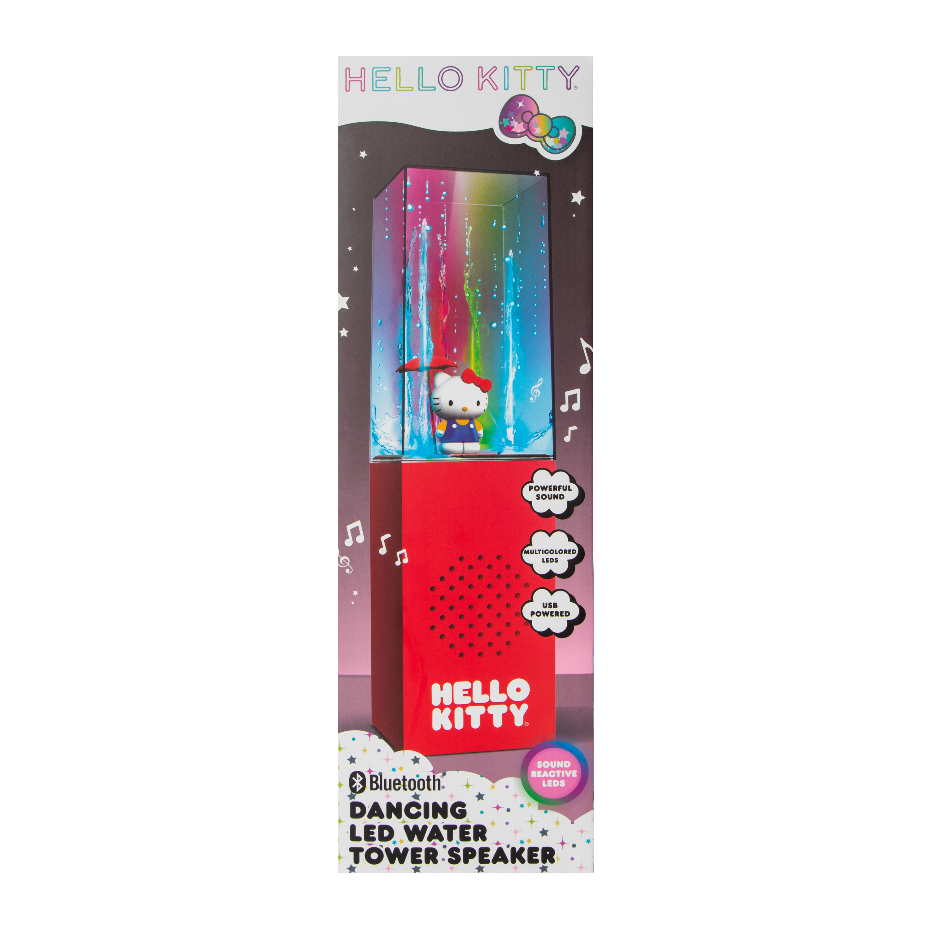 Hello Kitty® Dancing LED Water Tower Speaker 15.74in X 4.33in