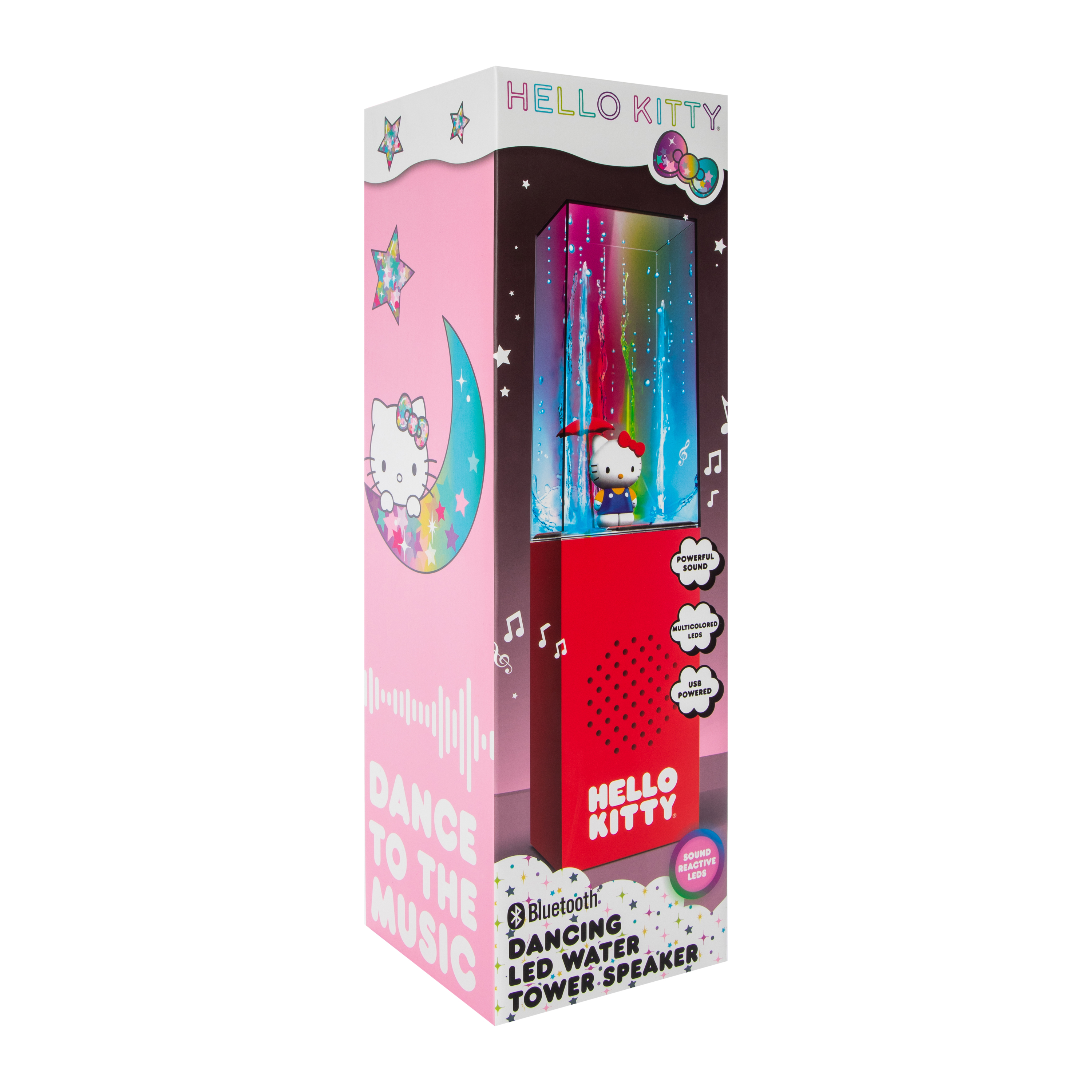Hello Kitty® Dancing LED Water Tower Speaker 15.74in X 4.33in