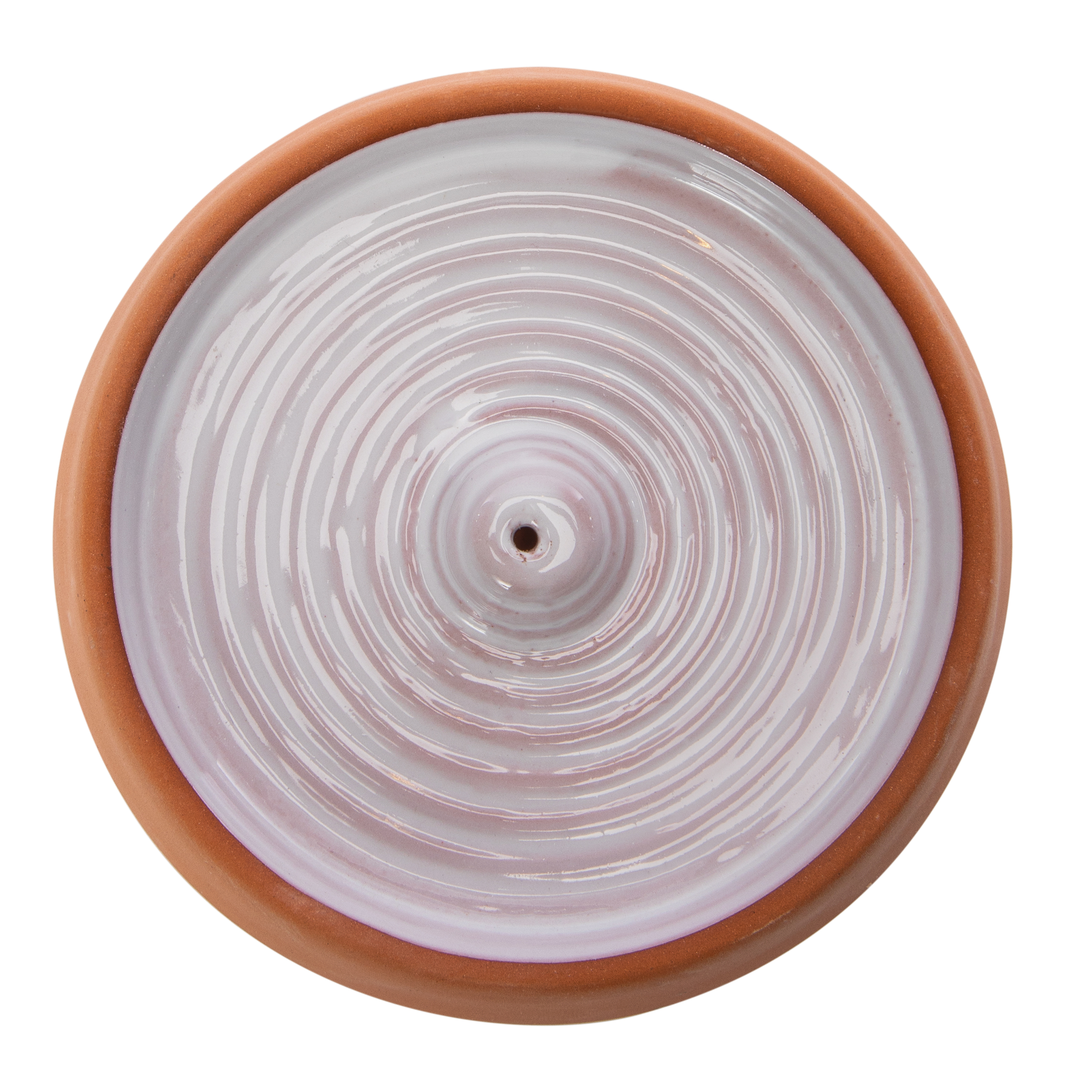 Round Ripple Incense Burner