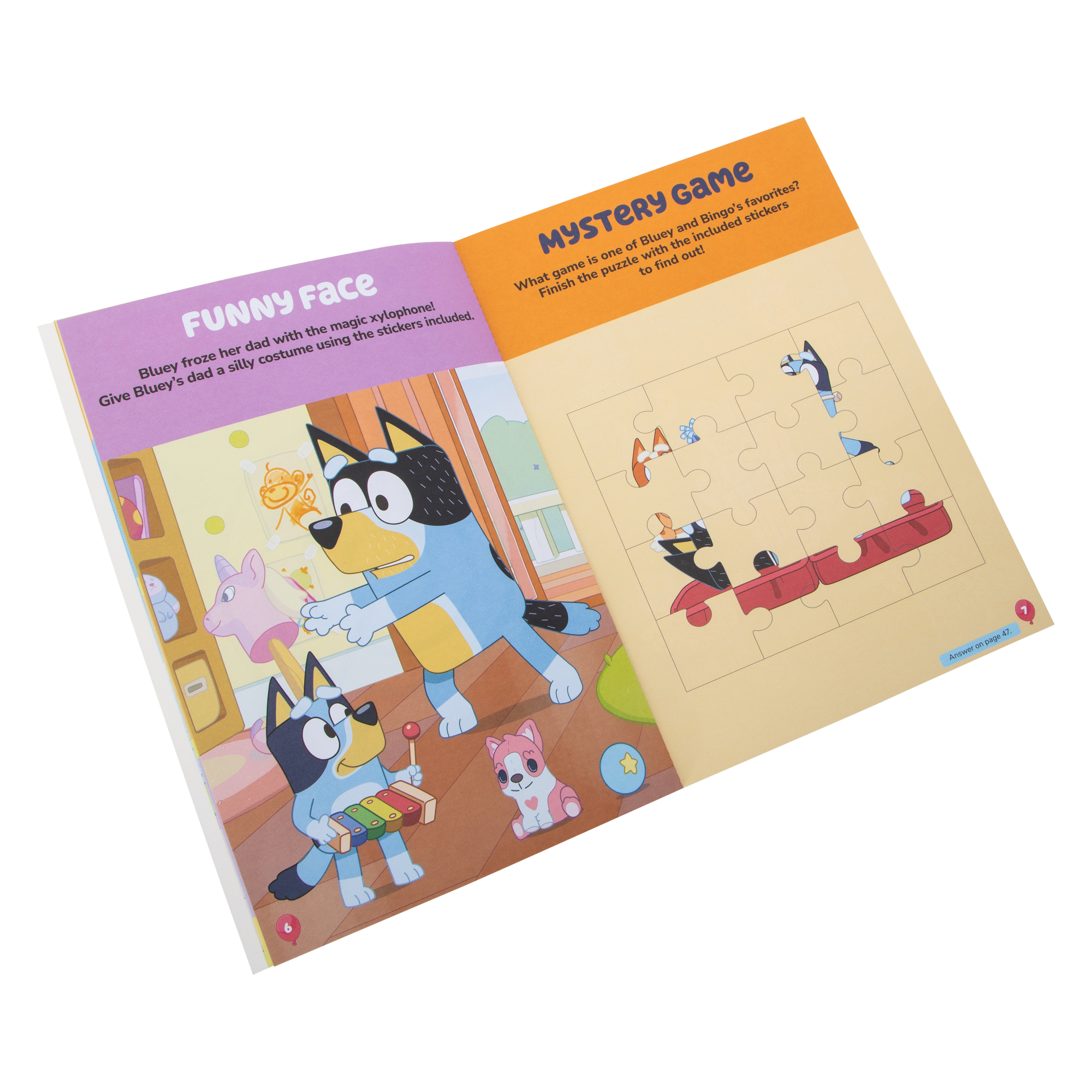 Stickertivity Bluey™ My First Sticker Activity Fun