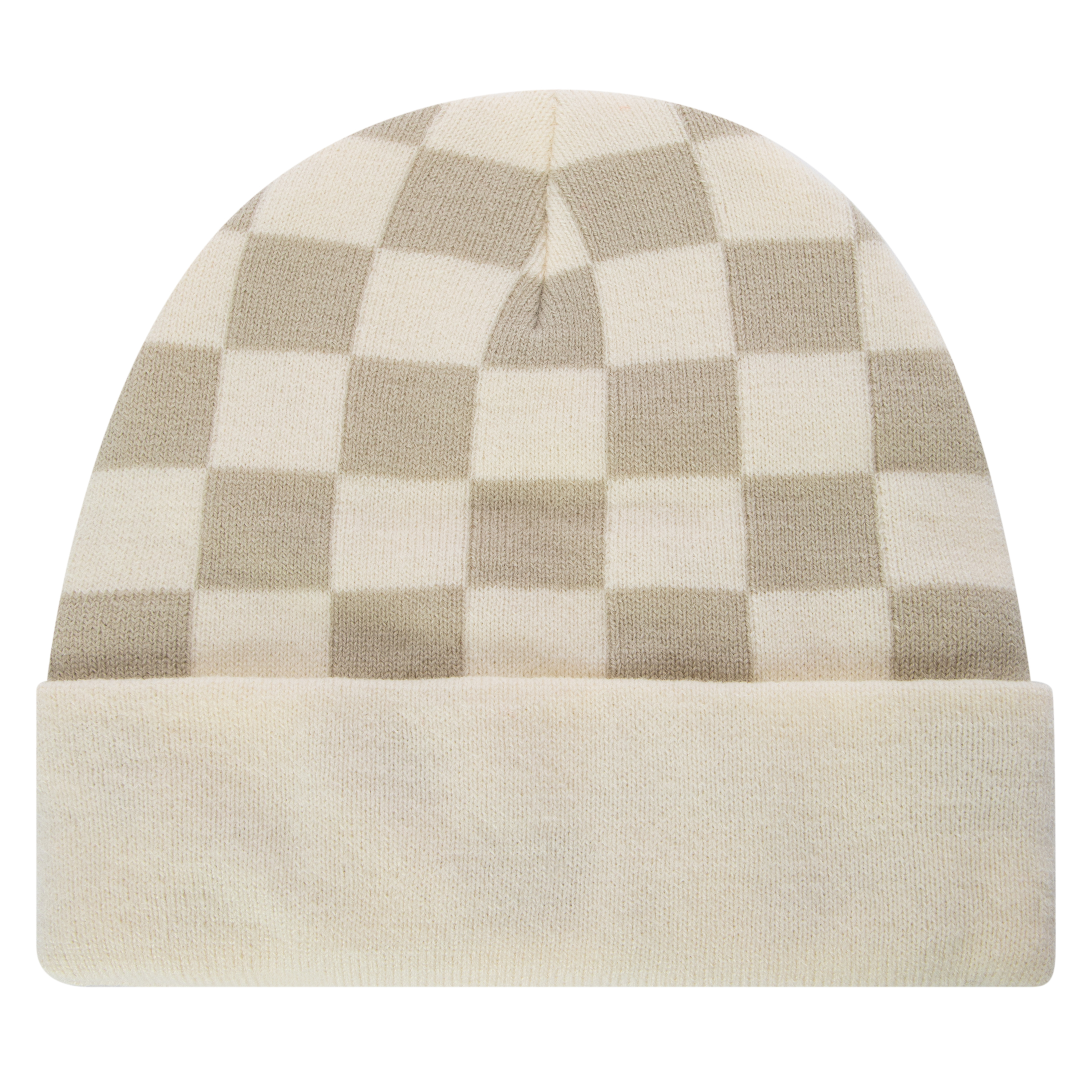 Patterned Knit Beanie Hat