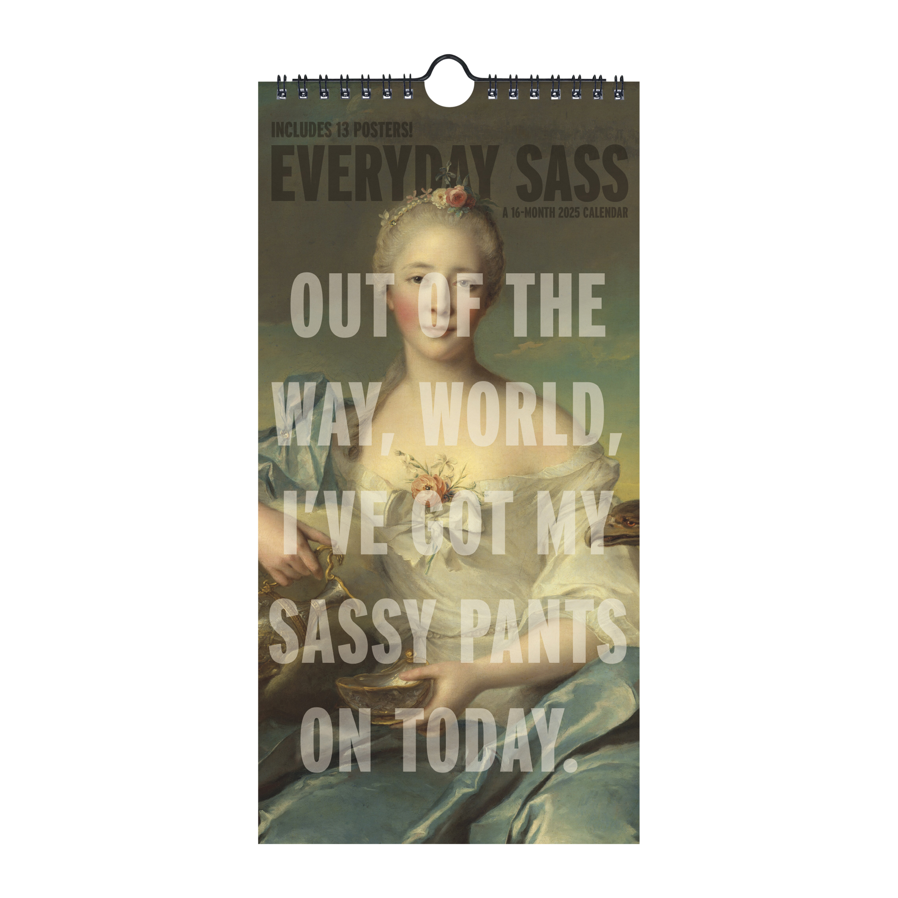 Trends 16-Month 2025 Calendar With Posters