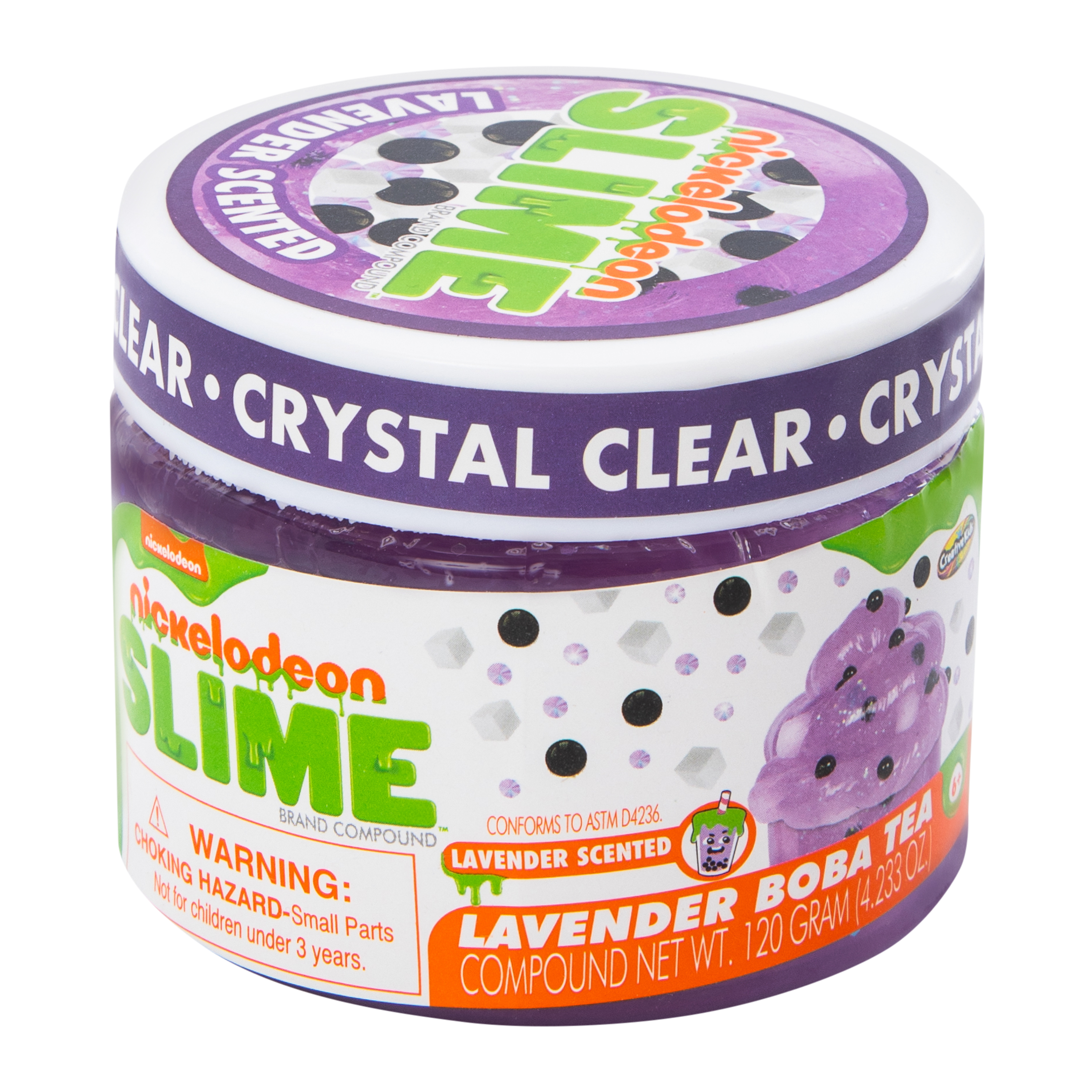 nickelodeon Slime™ Lavender Boba Tea Scented 4.233oz